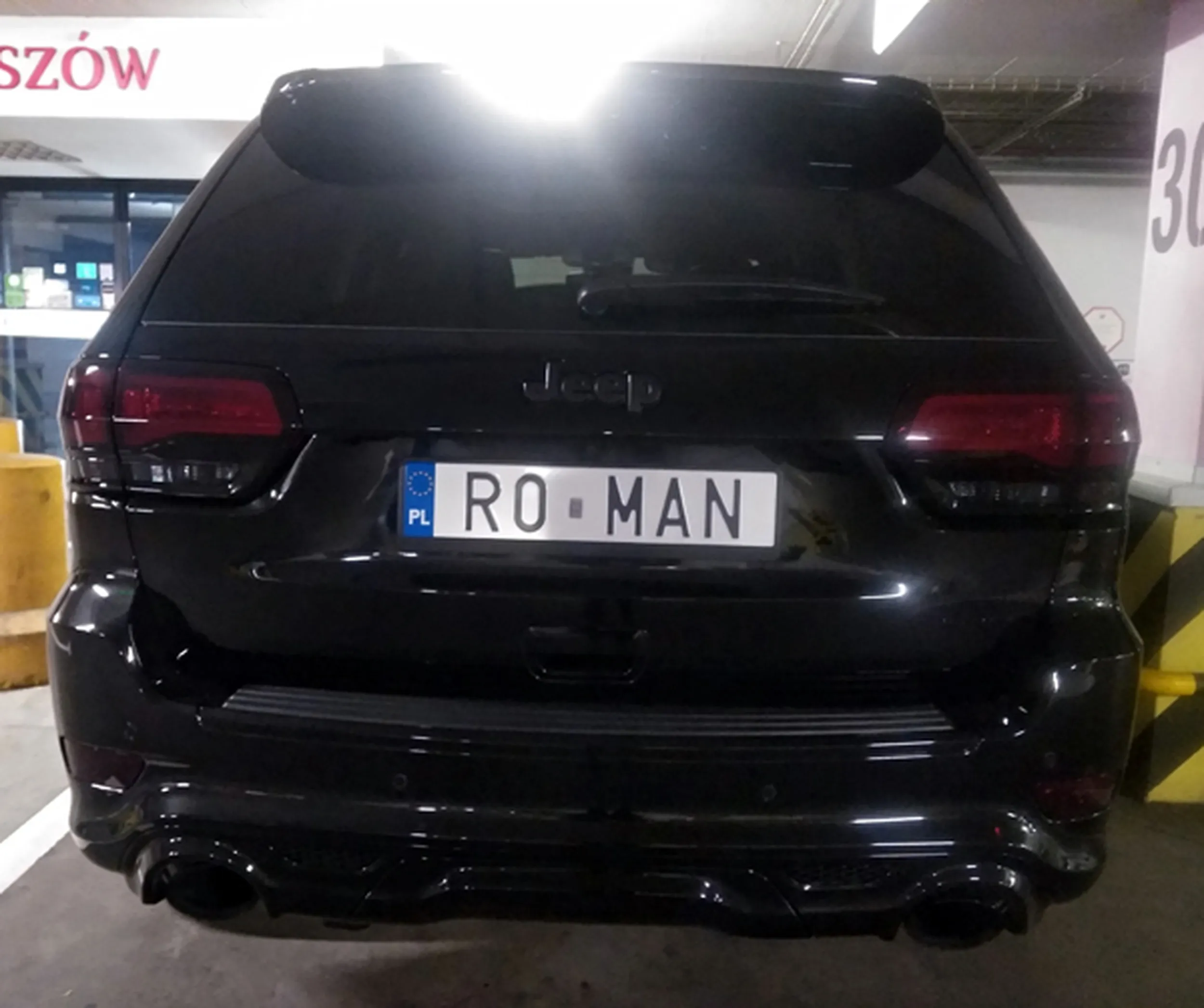 Fajny numer, blacha R0 MAN