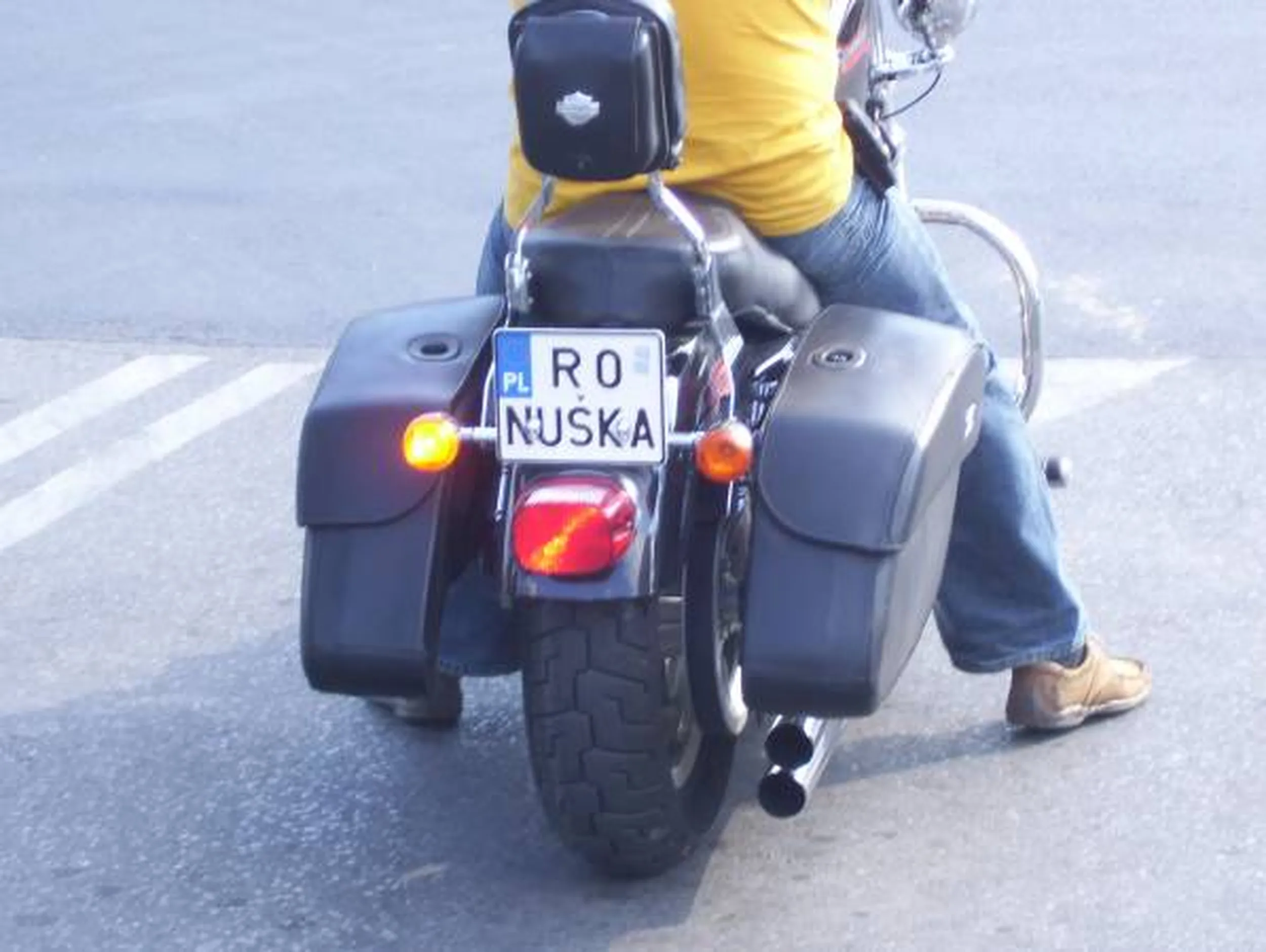 Fajny numer, blacha R0 NUSKA