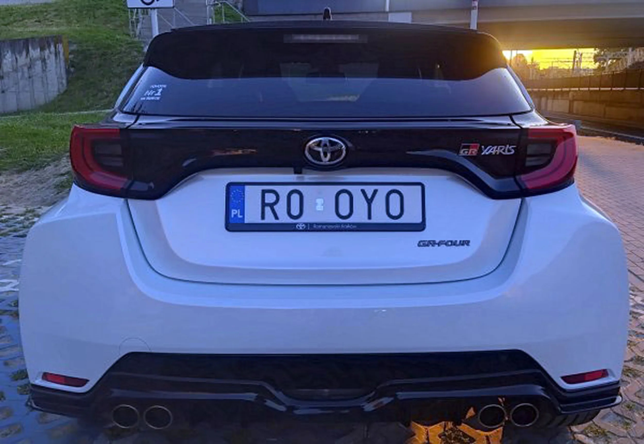 Fajny numer, blacha R0 OYO