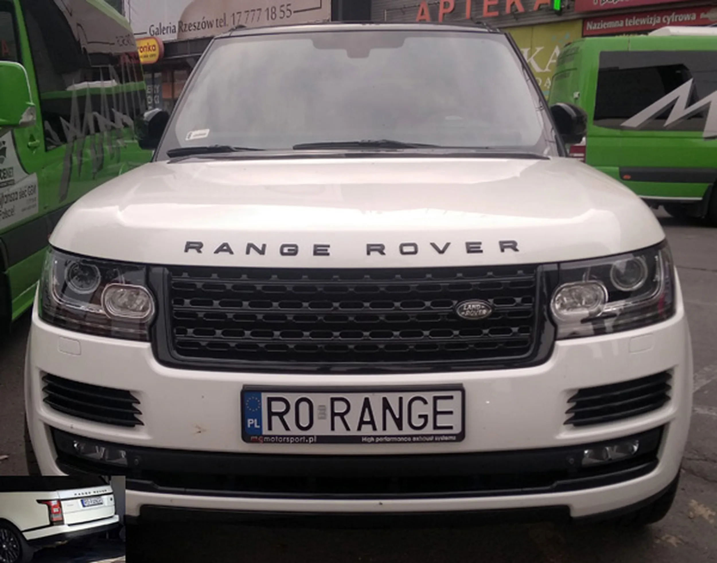 Fajny numer, blacha R0 RANGE