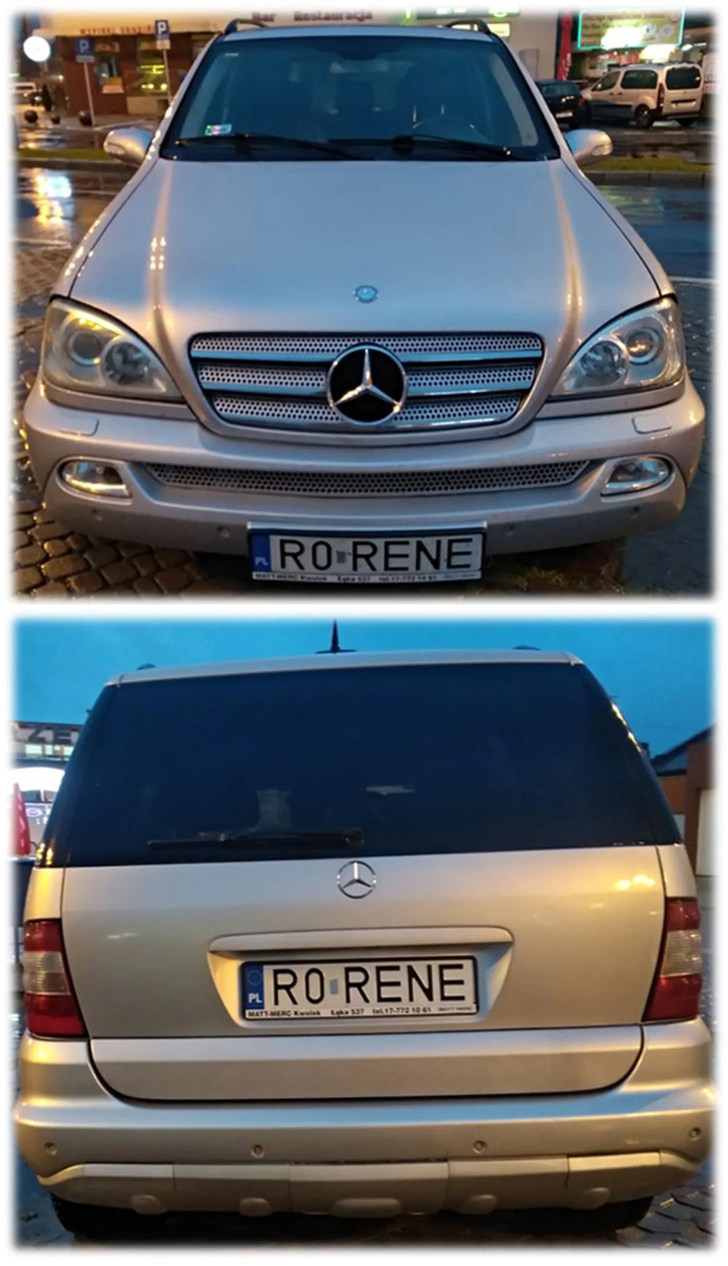 Fajny numer, blacha R0 RENE