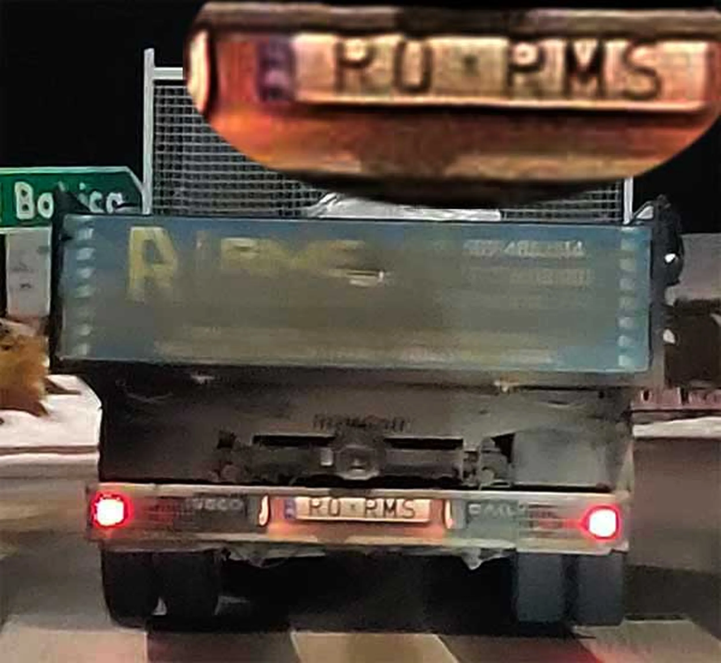 Fajny numer, blacha R0 RMS