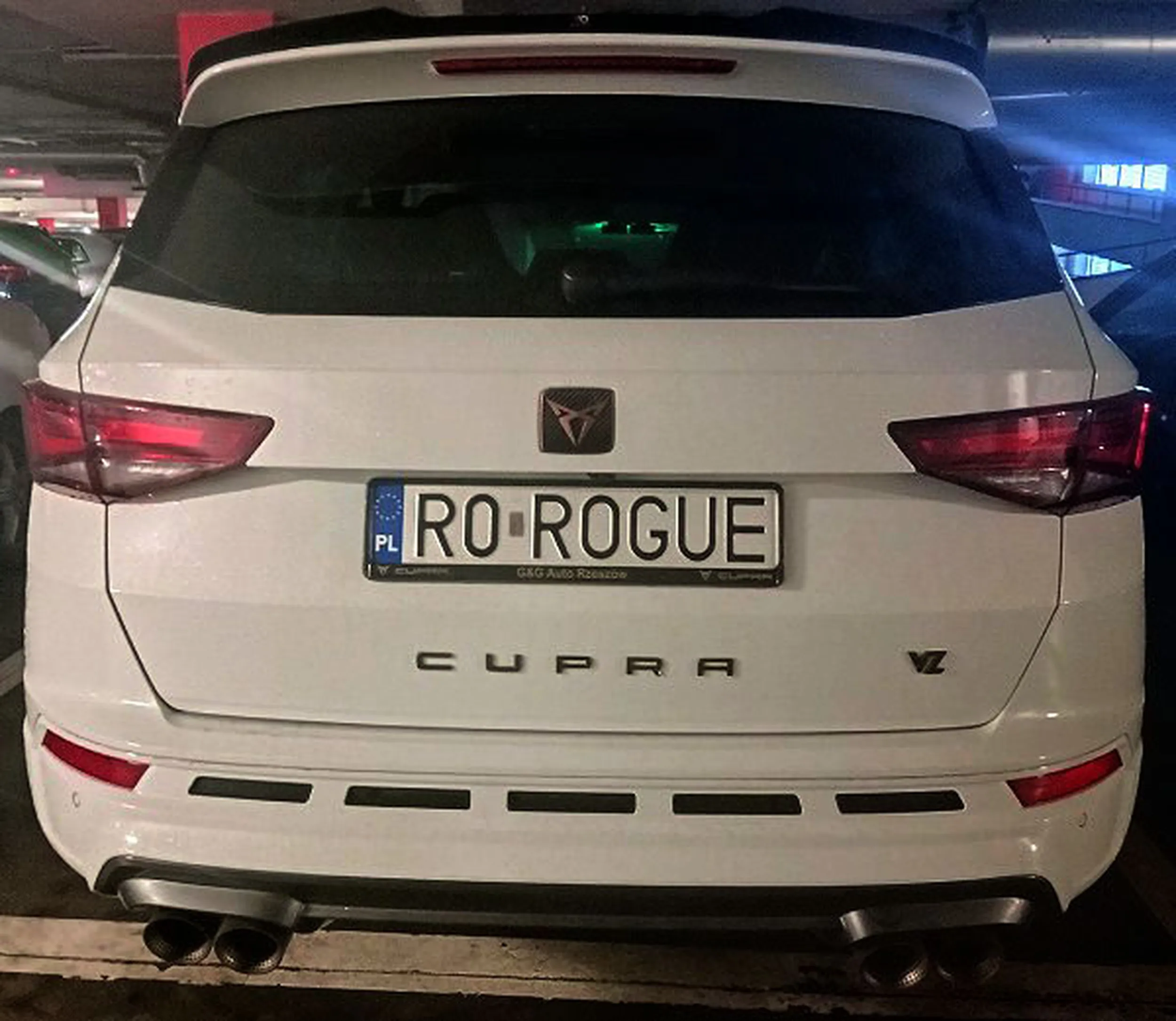 Fajny numer, blacha R0 ROGUE