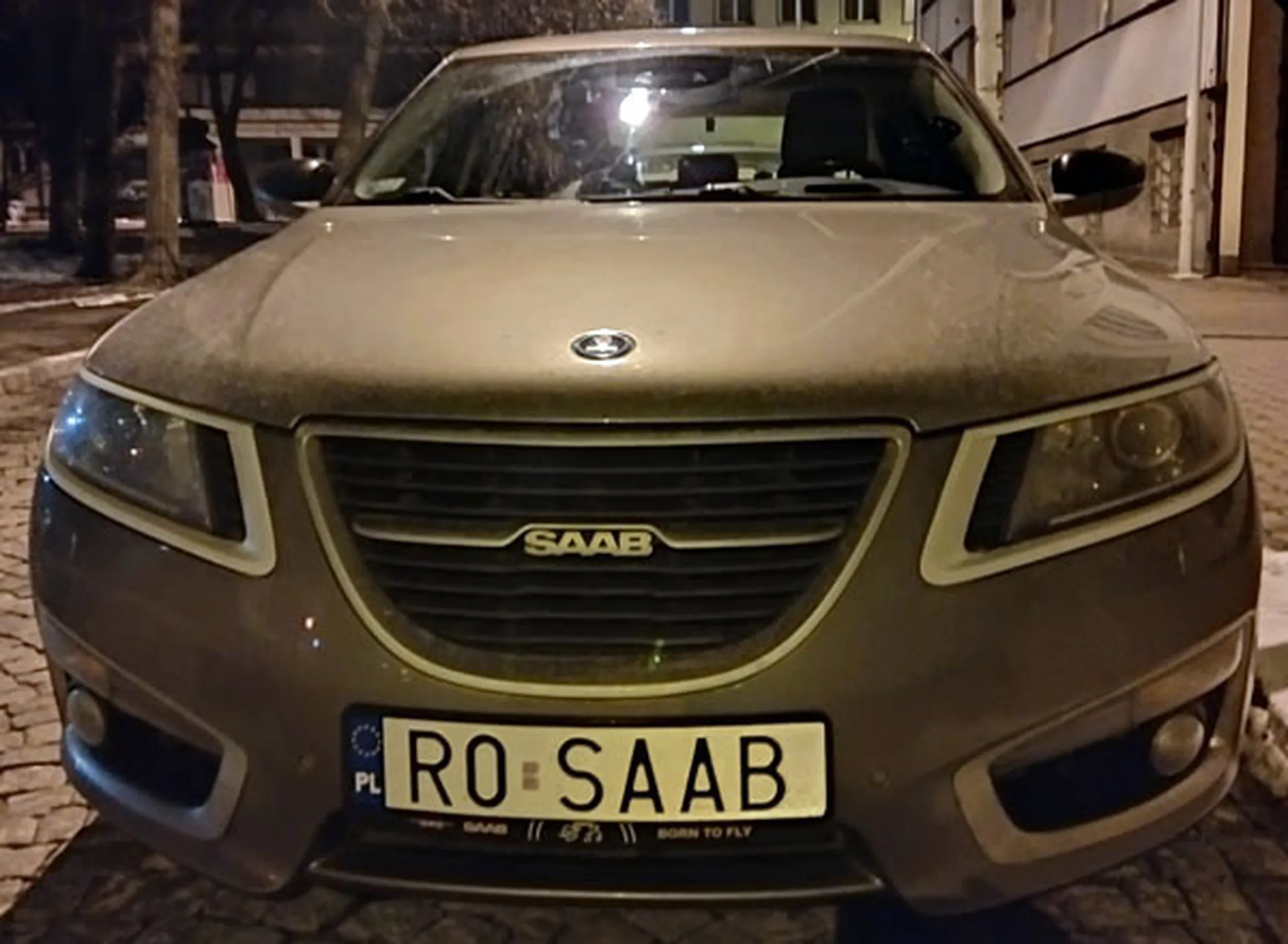 Fajny numer, blacha R0 SAAB