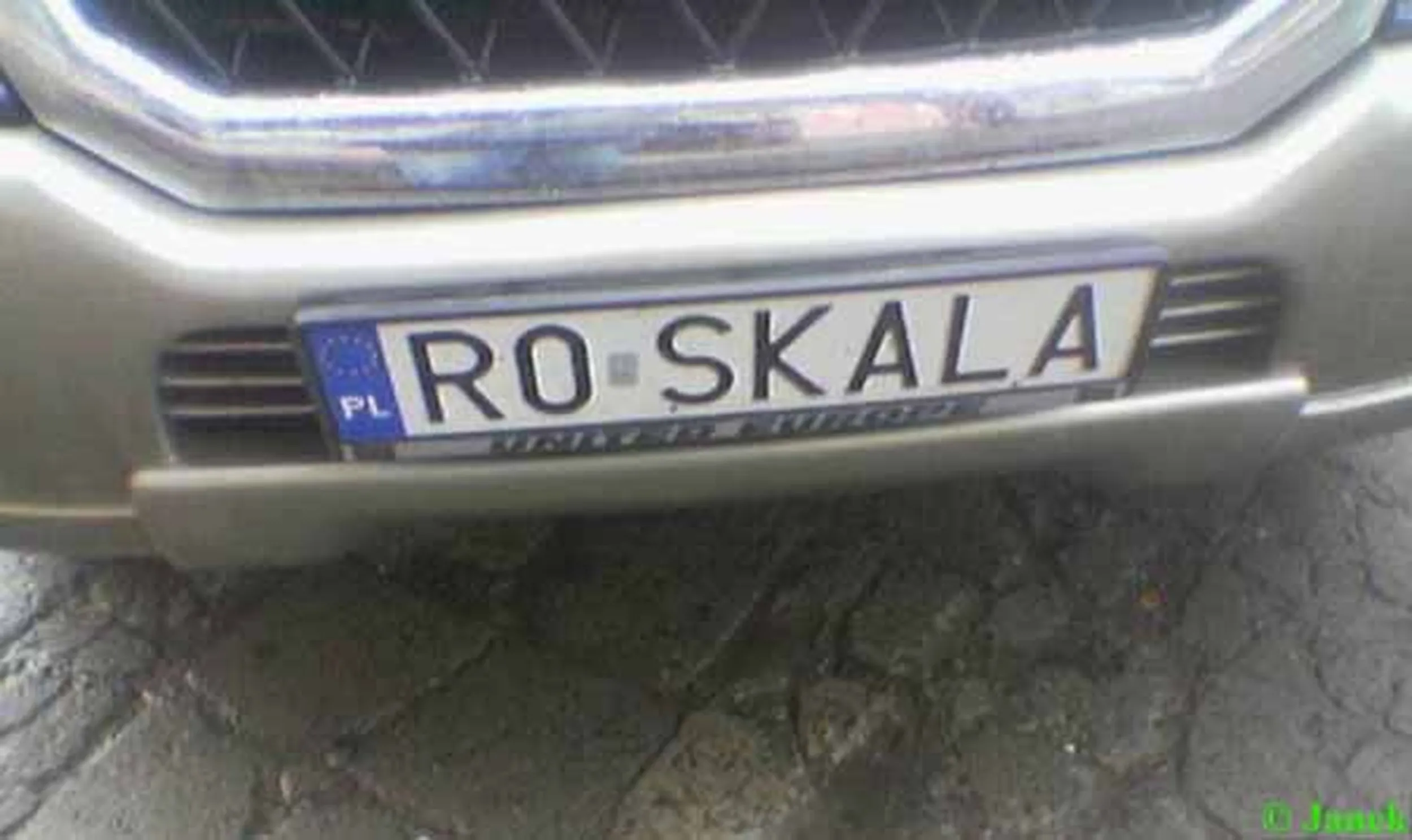 Fajny numer, blacha R0 SKALA