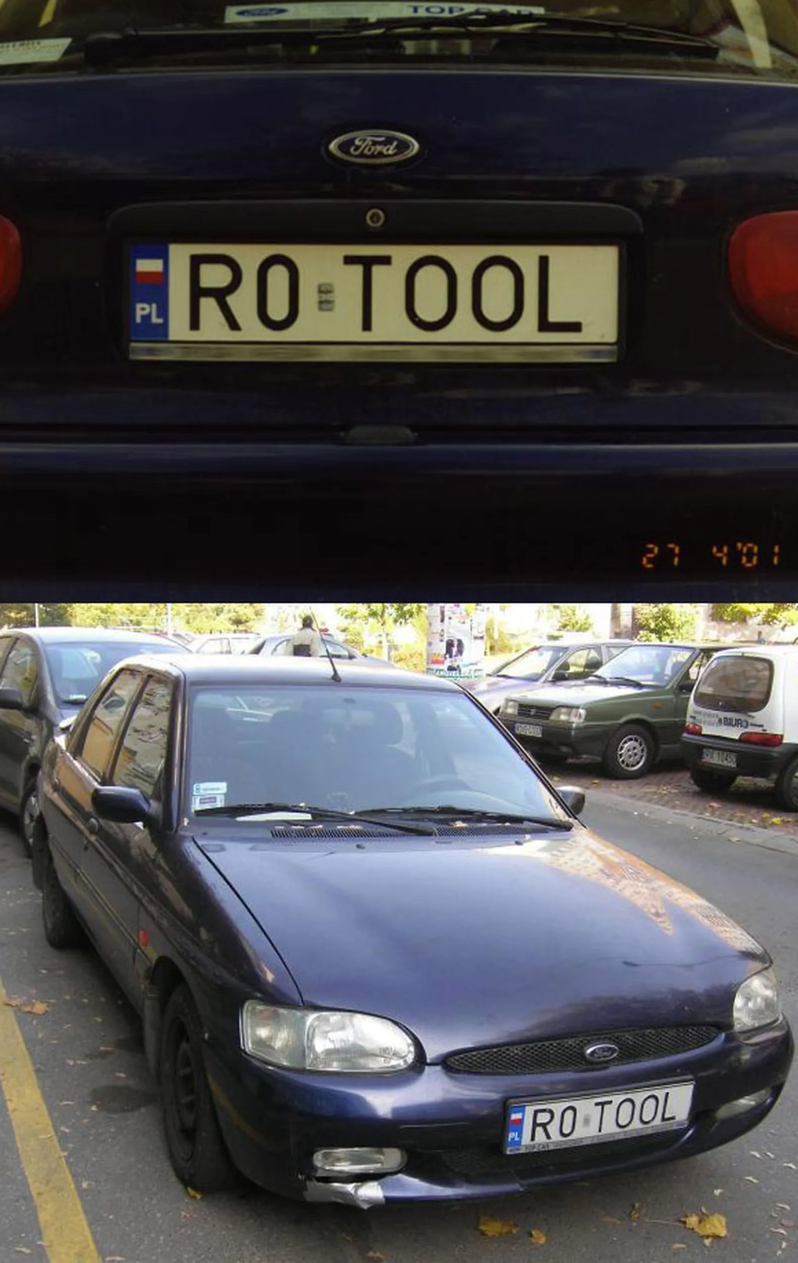 Fajny numer, blacha R0 TOOL