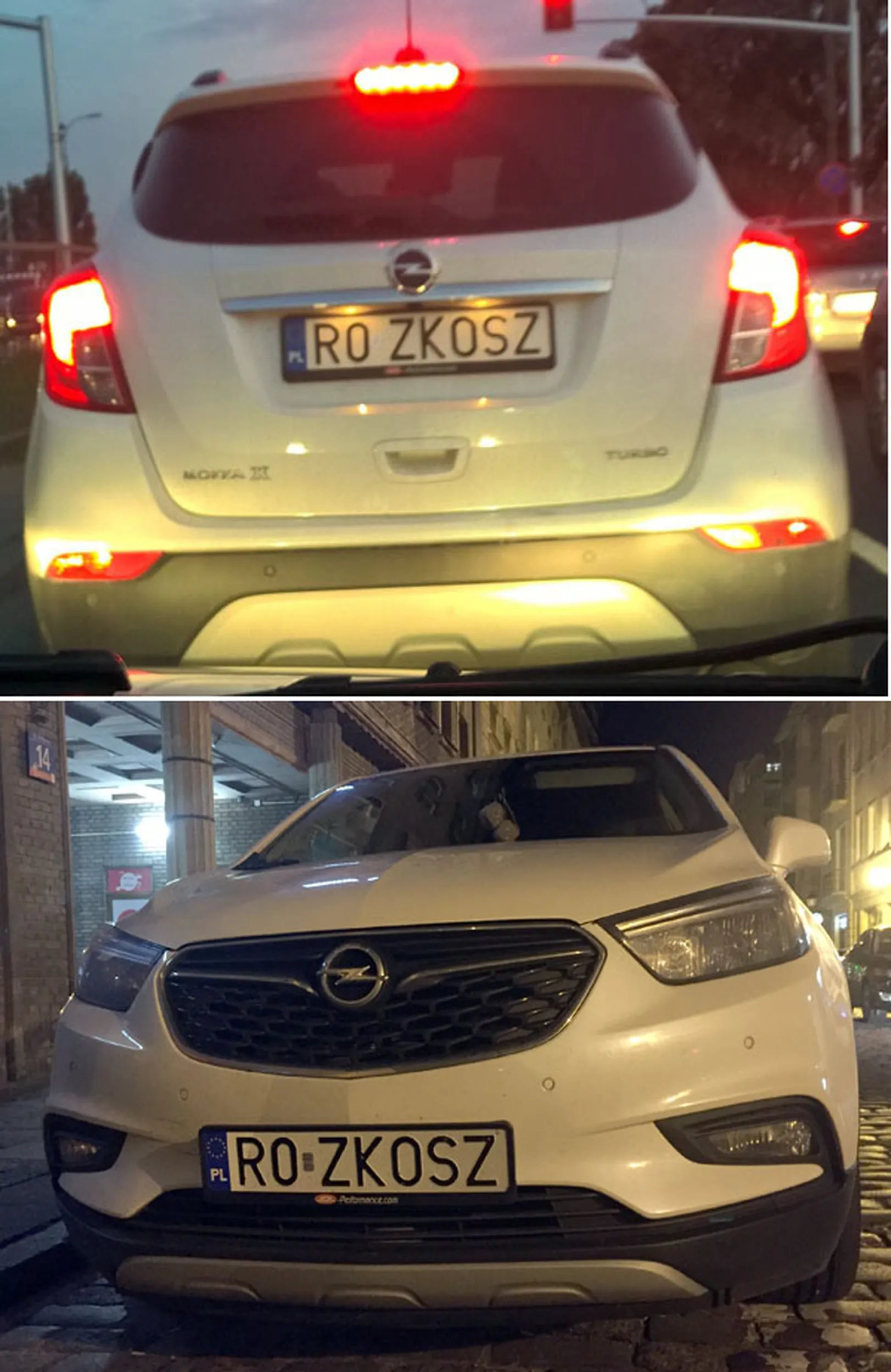 Fajny numer, blacha R0 ZKOSZ