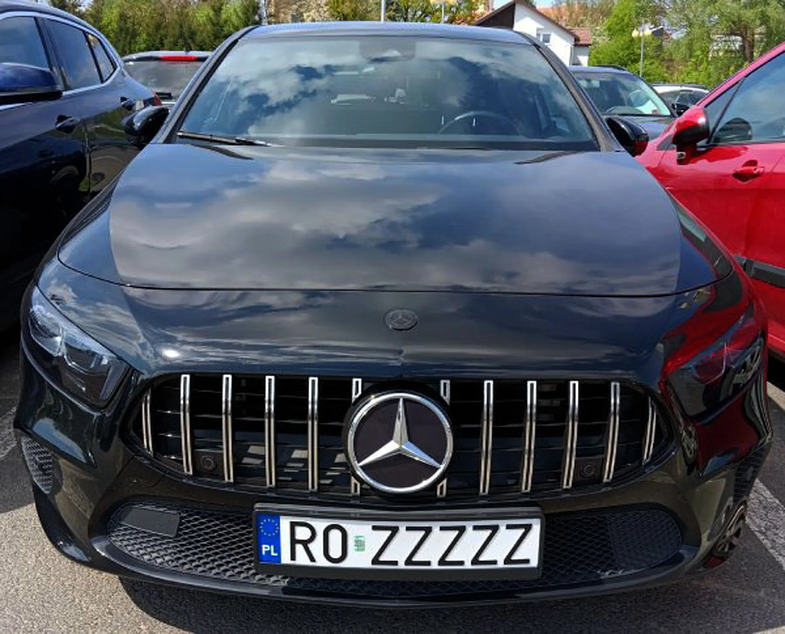 Fajny numer, blacha R0 ZZZZZ