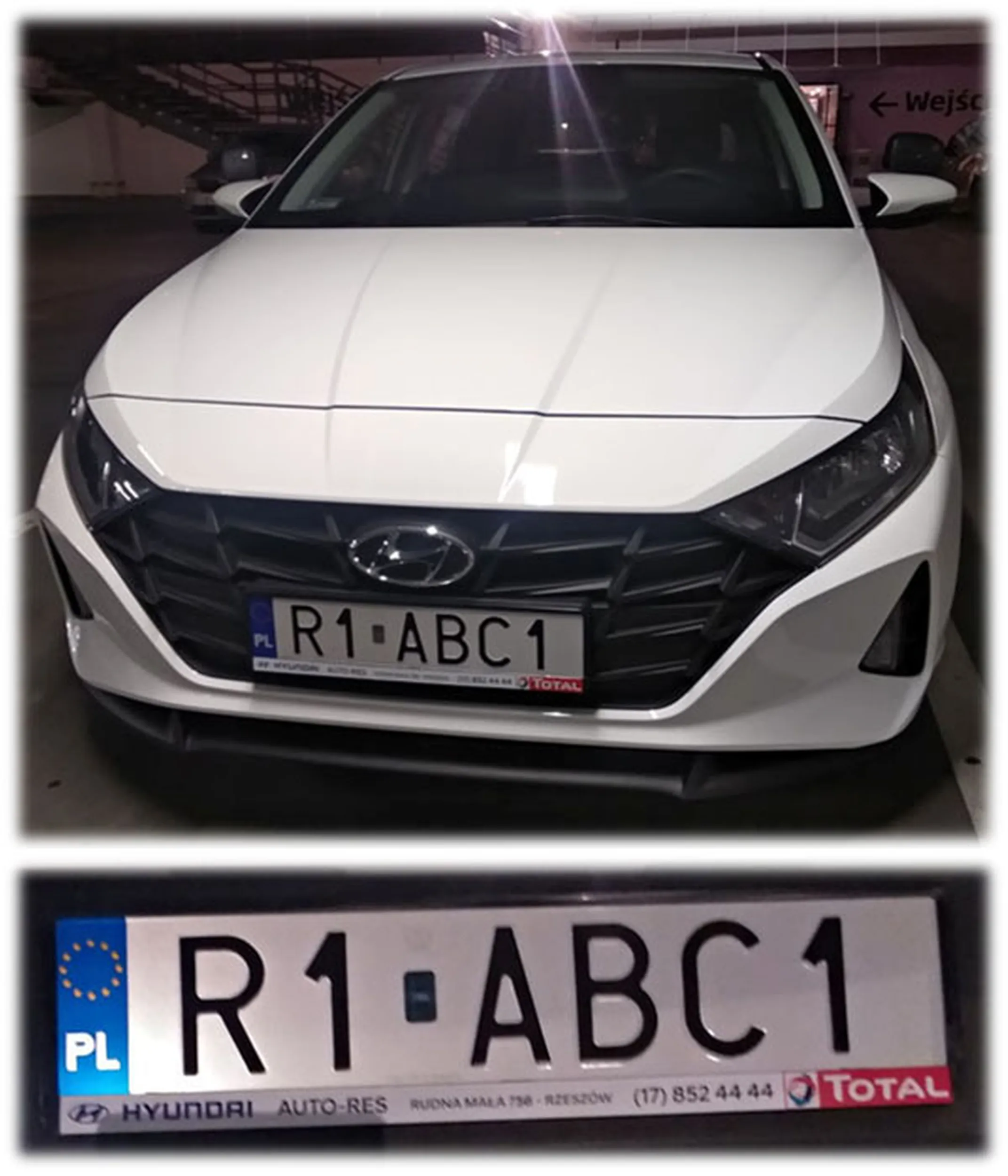 Fajny numer, blacha R1 ABC1