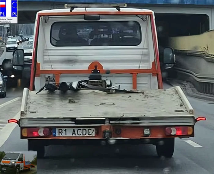 Fajny numer, blacha R1 ACDC