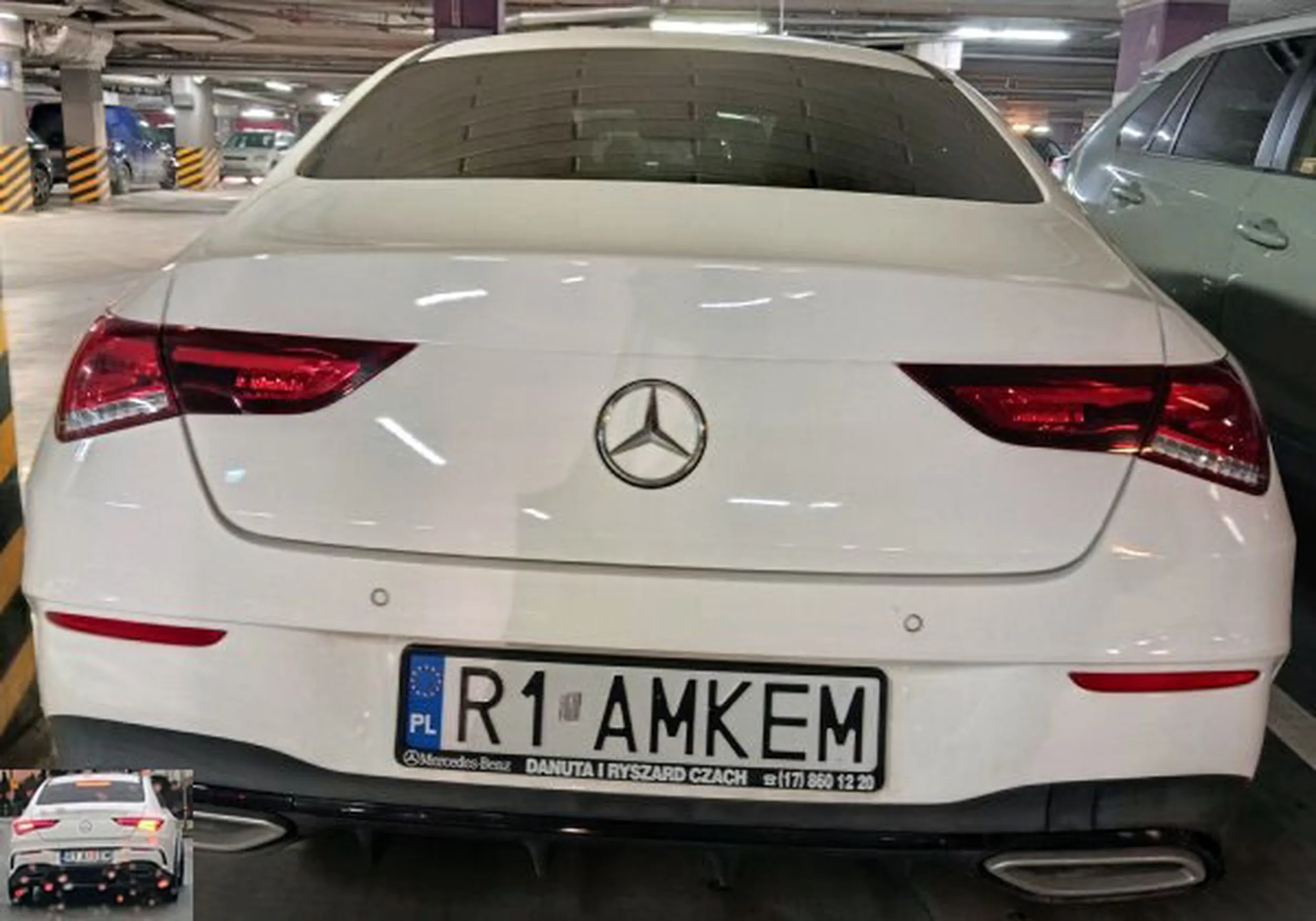 Fajny numer, blacha R1 AMKEM