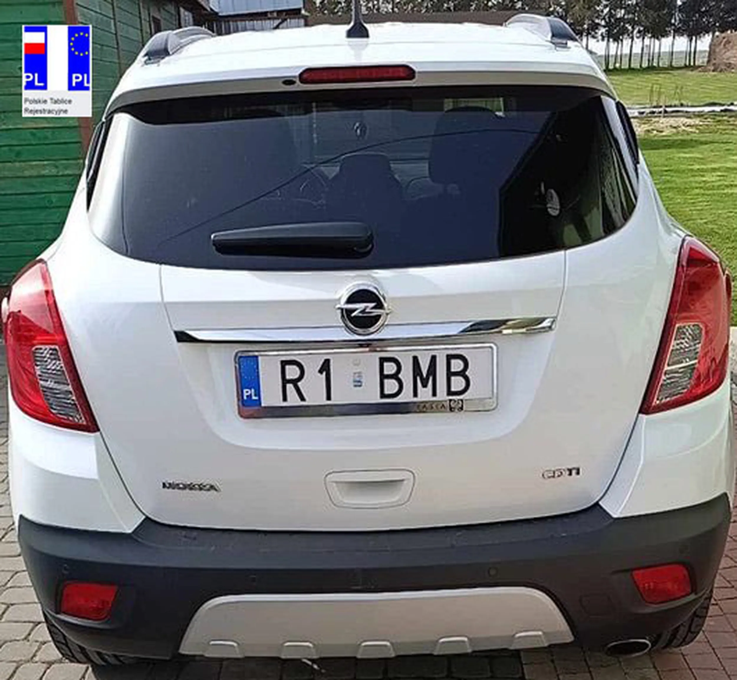 Fajny numer, blacha R1 BMB