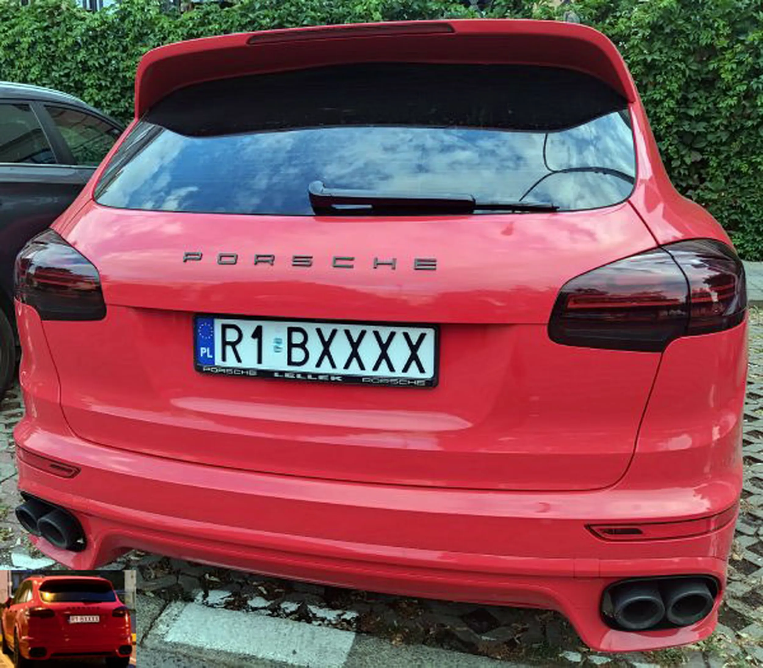 Fajny numer, blacha R1 BXXXX