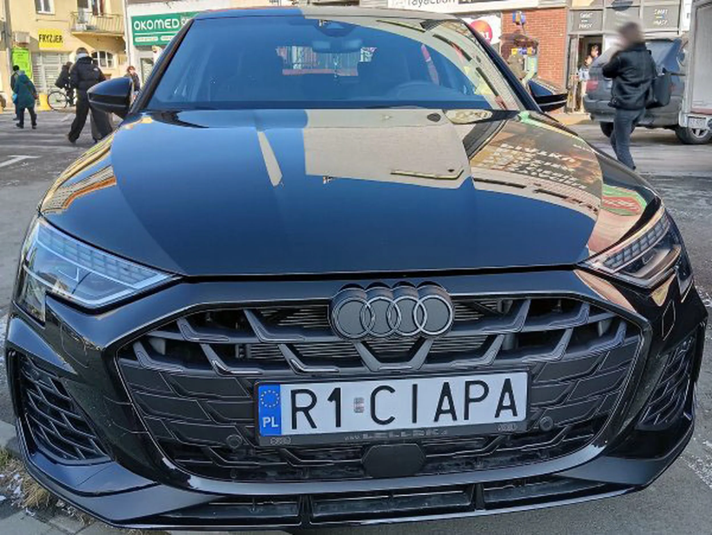 Fajny numer, blacha R1 CIAPA