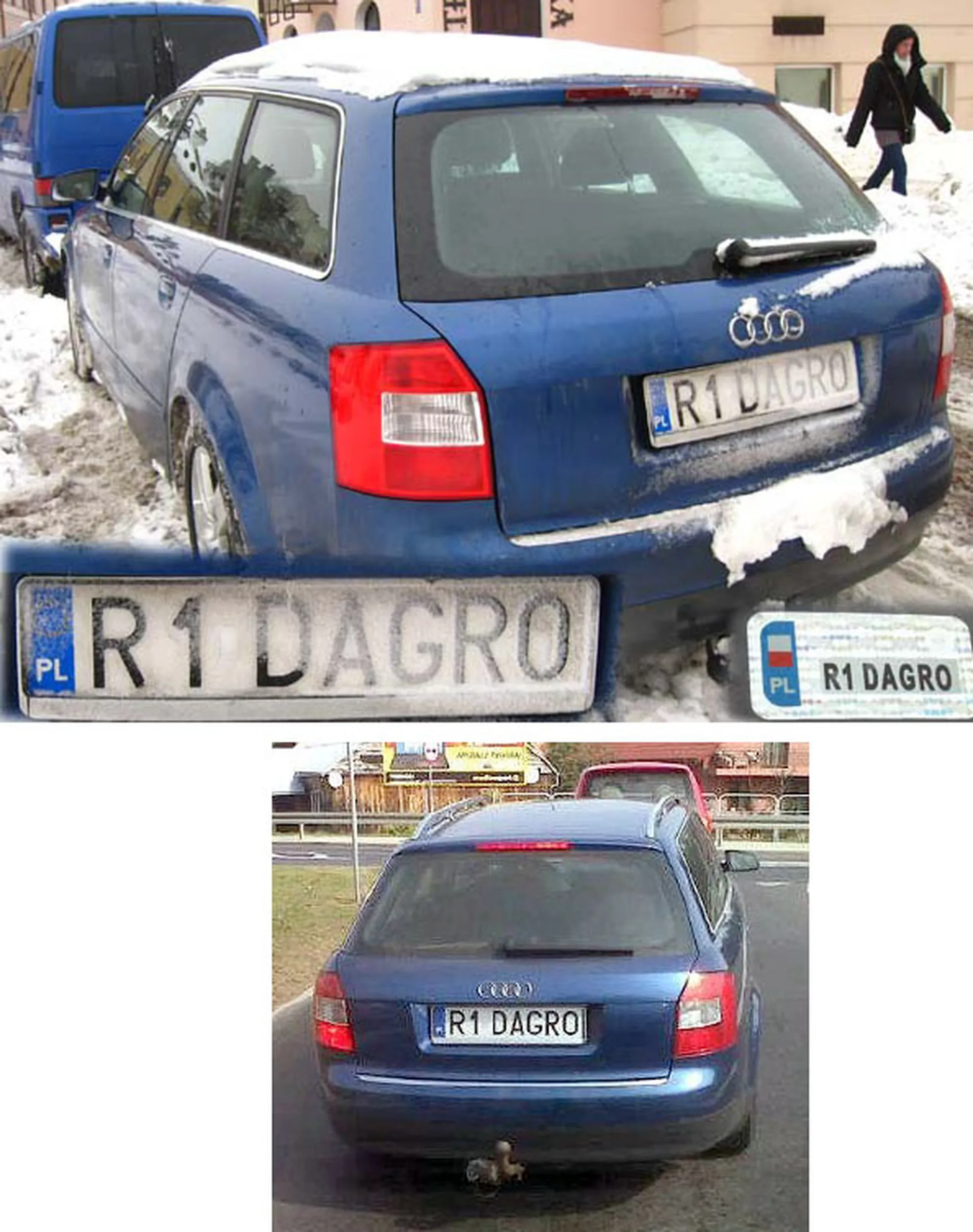Fajny numer, blacha R1 DAGRO