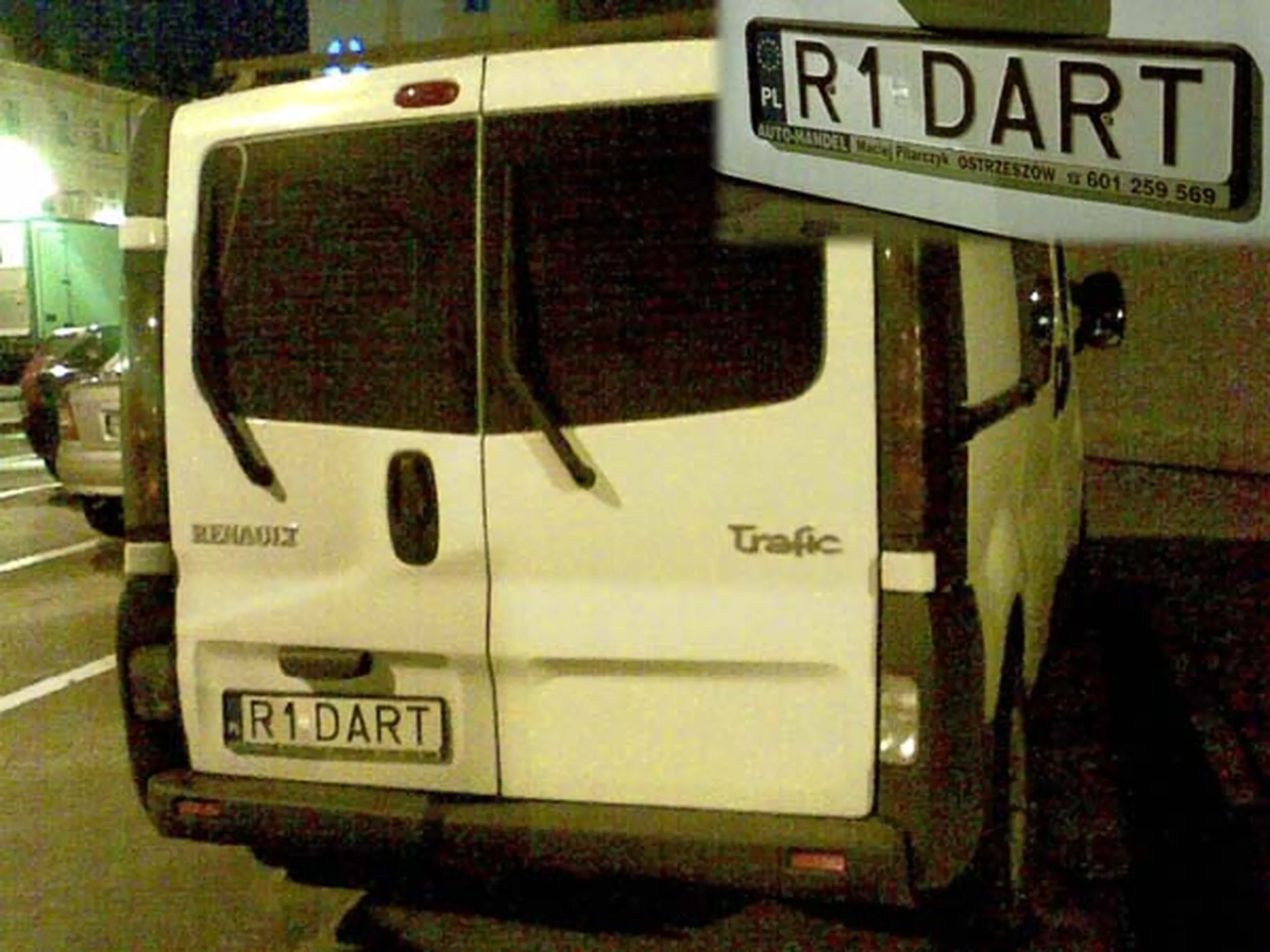 Fajny numer, blacha R1 DART