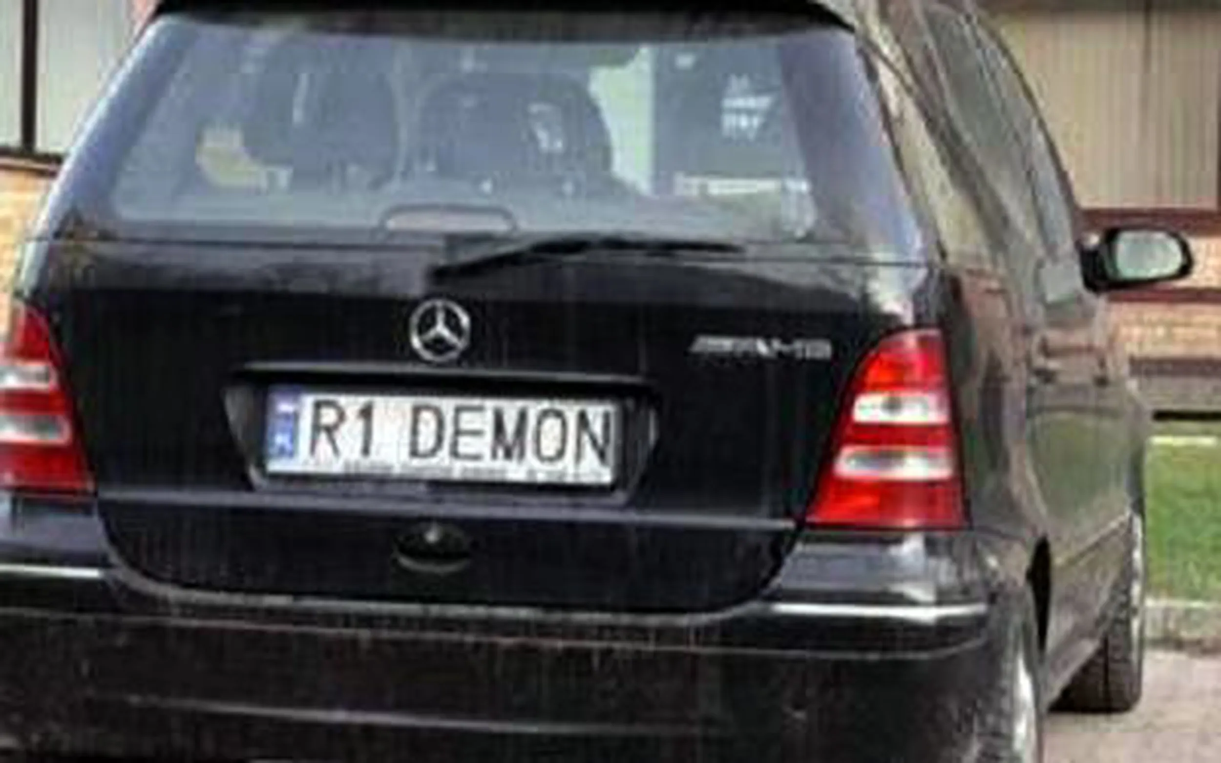 Fajny numer, blacha R1 DEMON