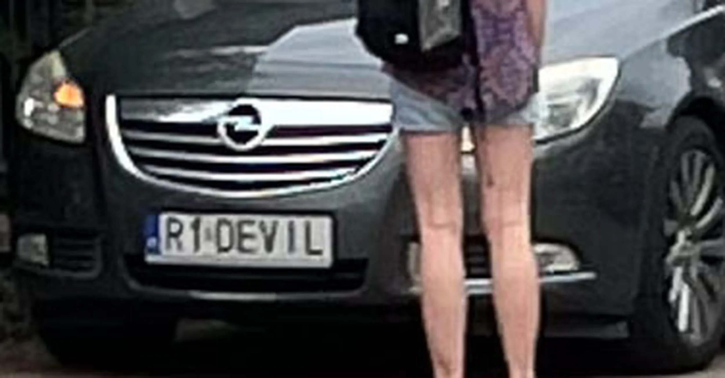 Fajny numer, blacha R1 DEVIL