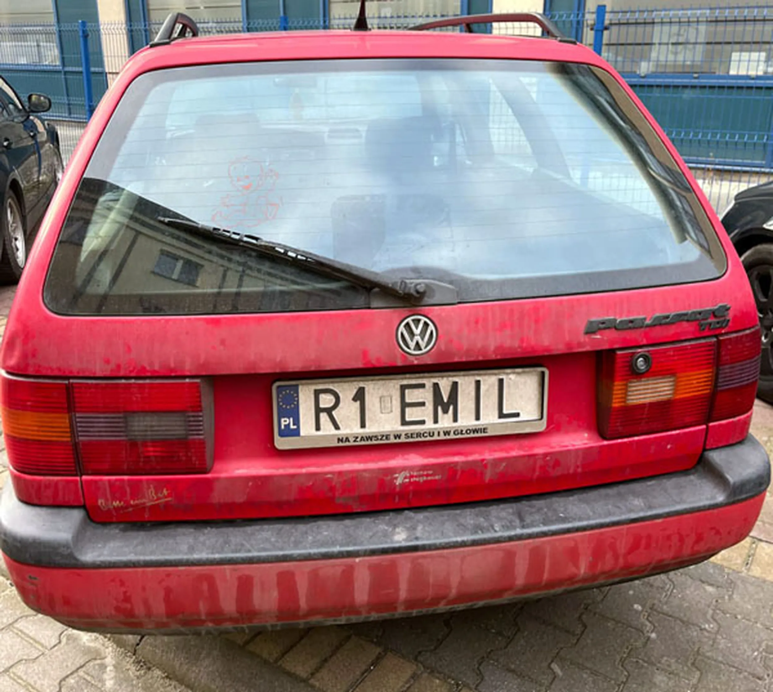 Fajny numer, blacha R1 EMIL