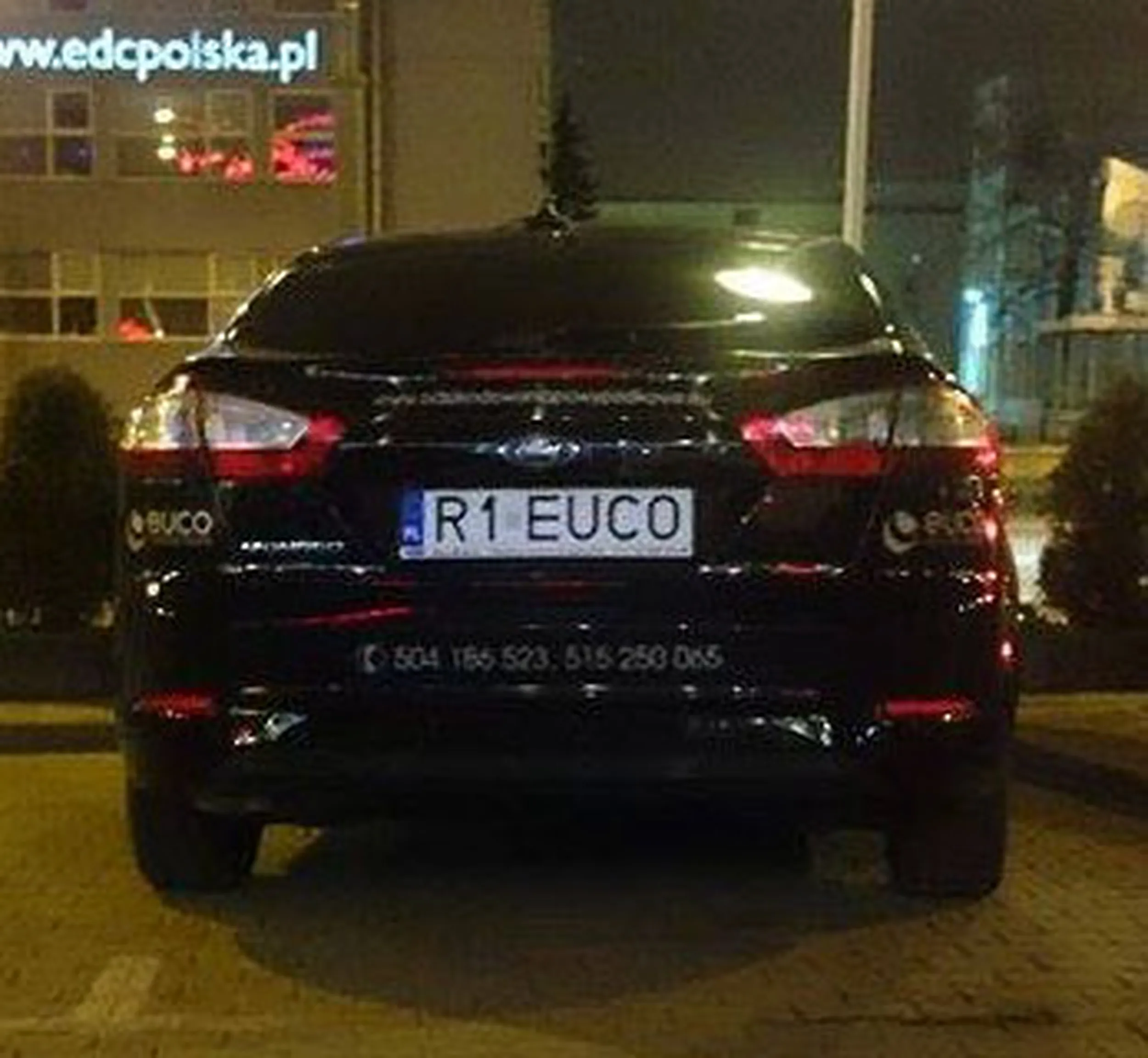 Fajny numer, blacha R1 EUCO