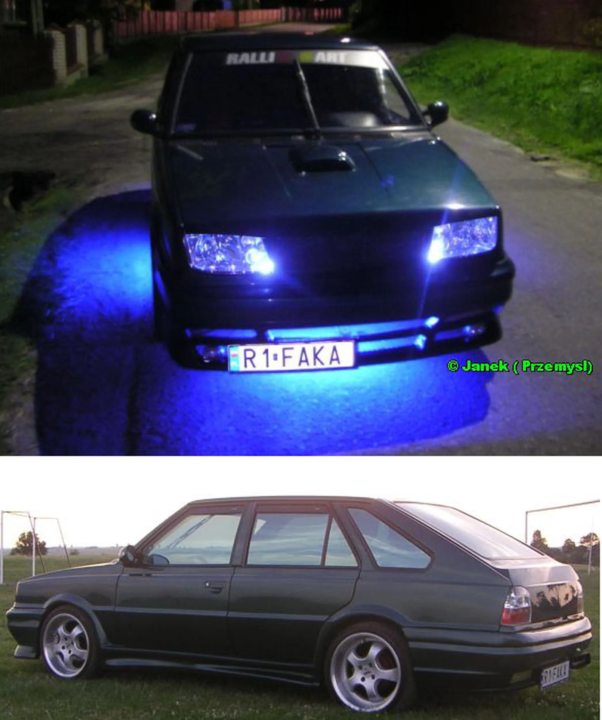 Fajny numer, blacha R1 FAKA