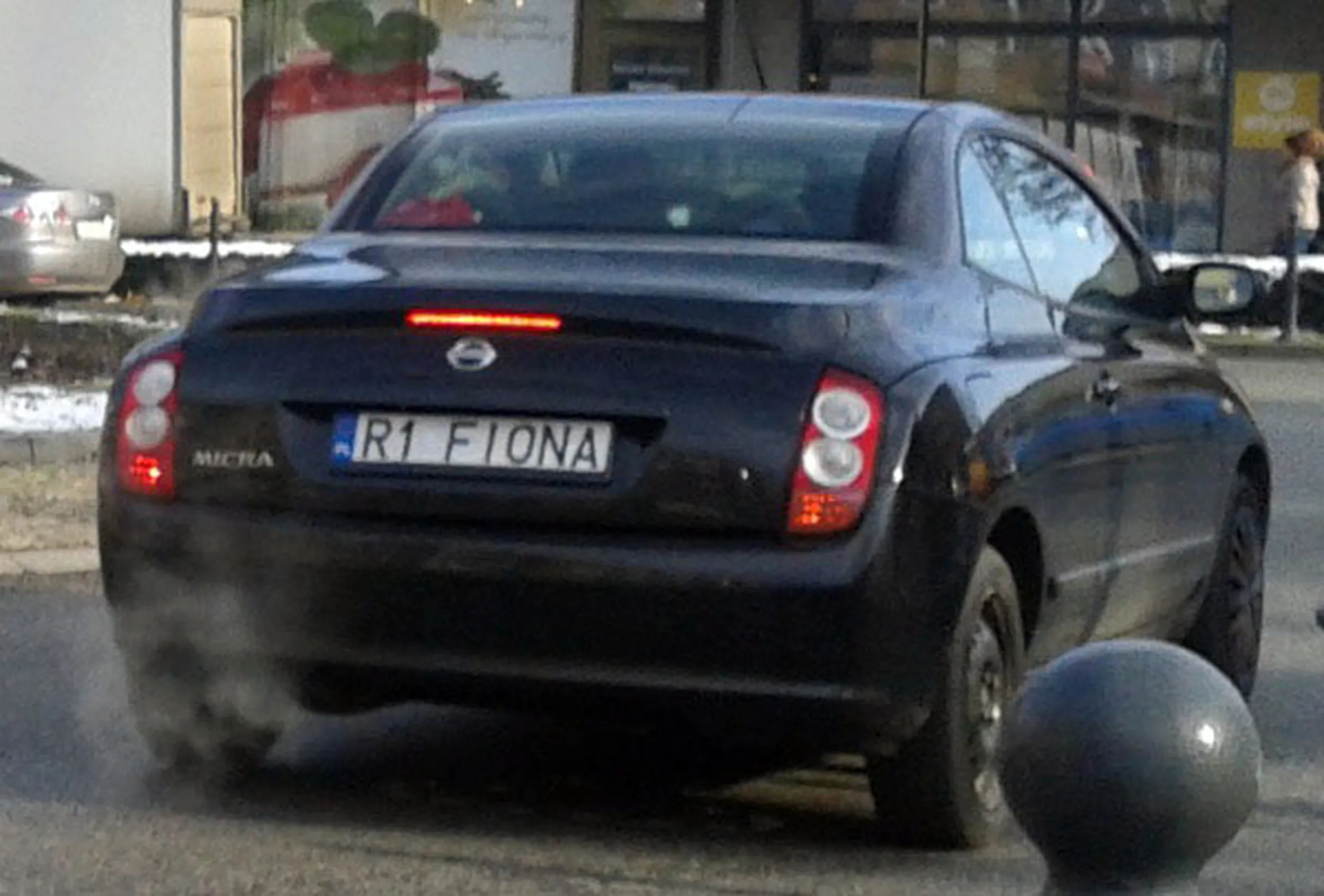 Fajny numer, blacha R1 FIONA