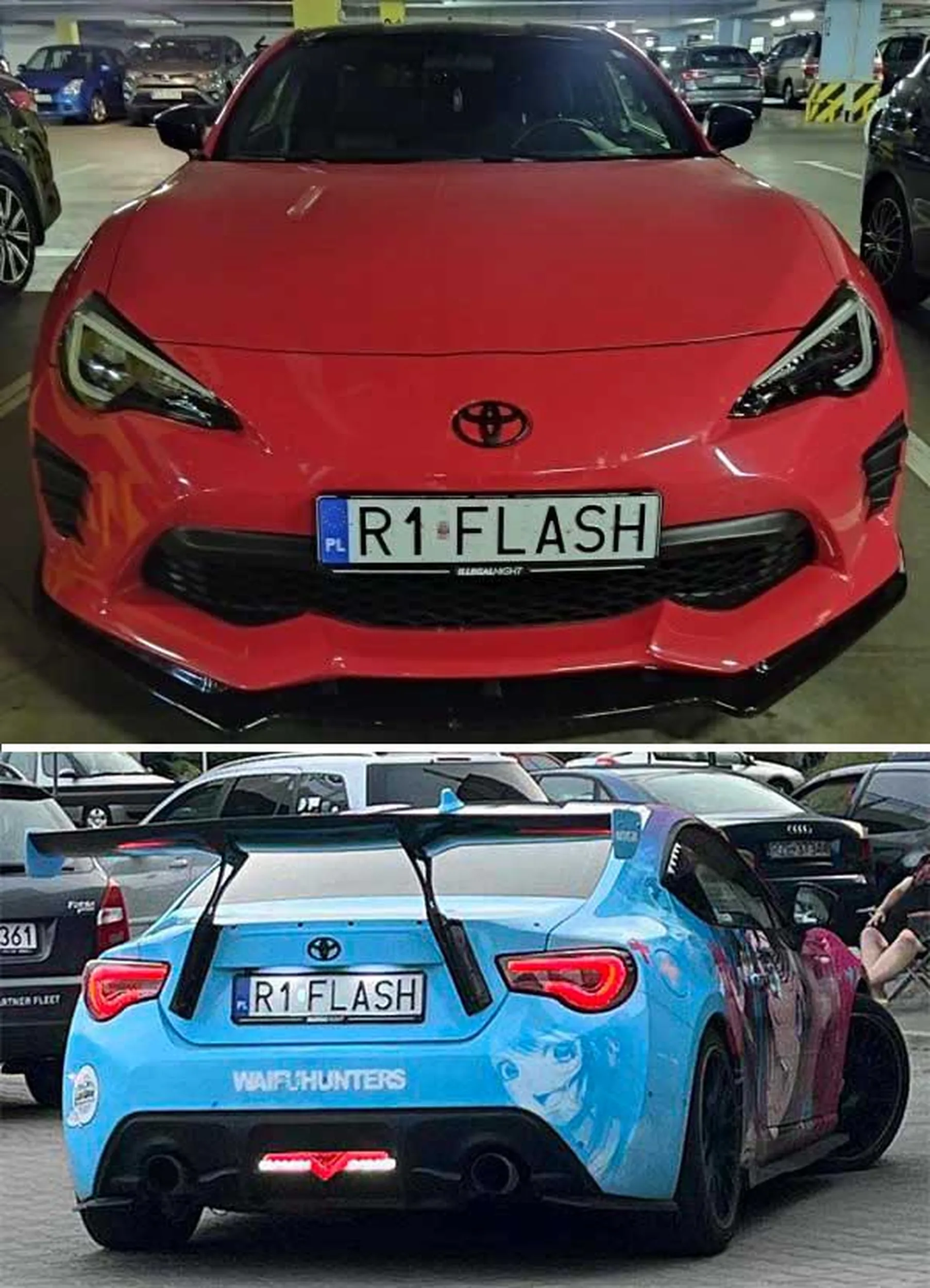 Fajny numer, blacha R1 FLASH