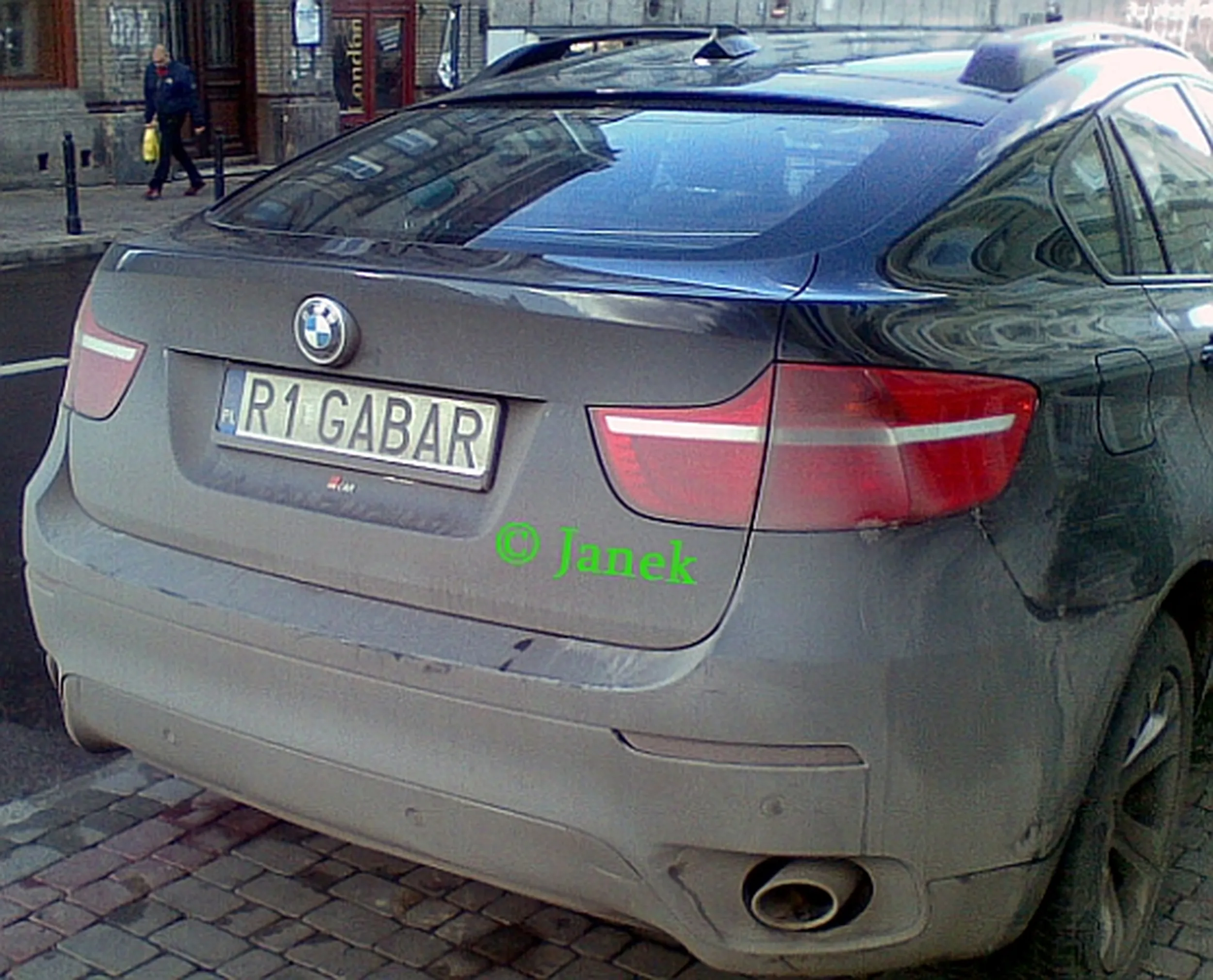 Fajny numer, blacha R1 GABAR