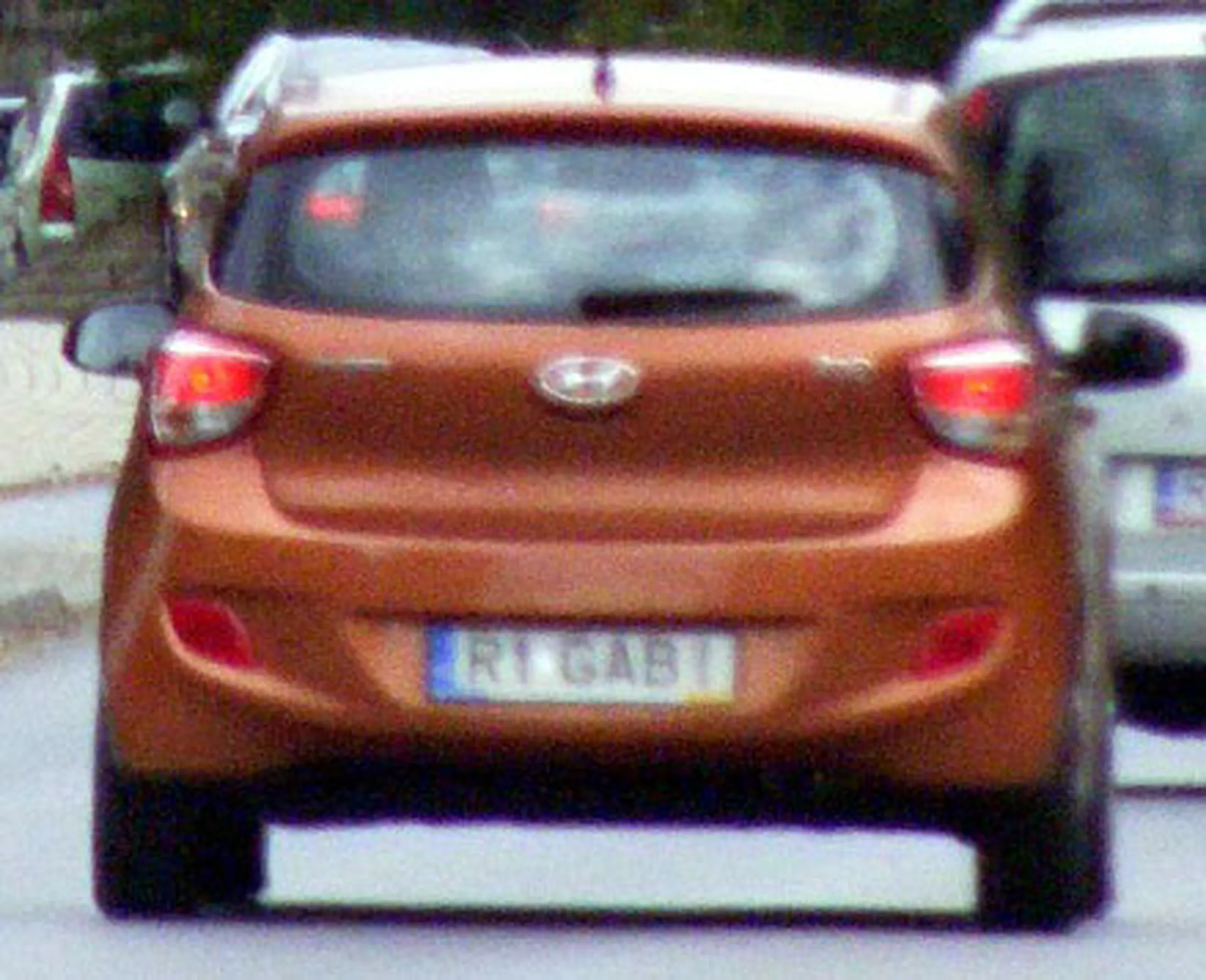 Fajny numer, blacha R1 GABI