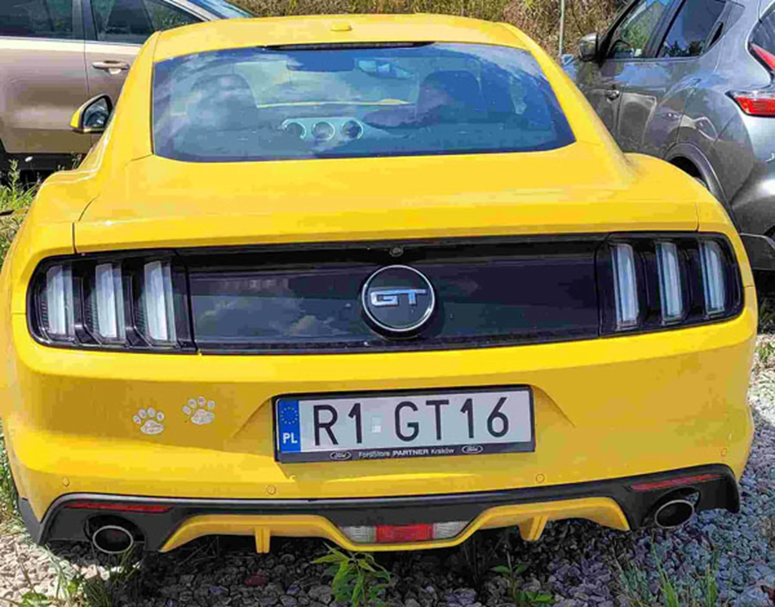 Fajny numer, blacha R1 GT16