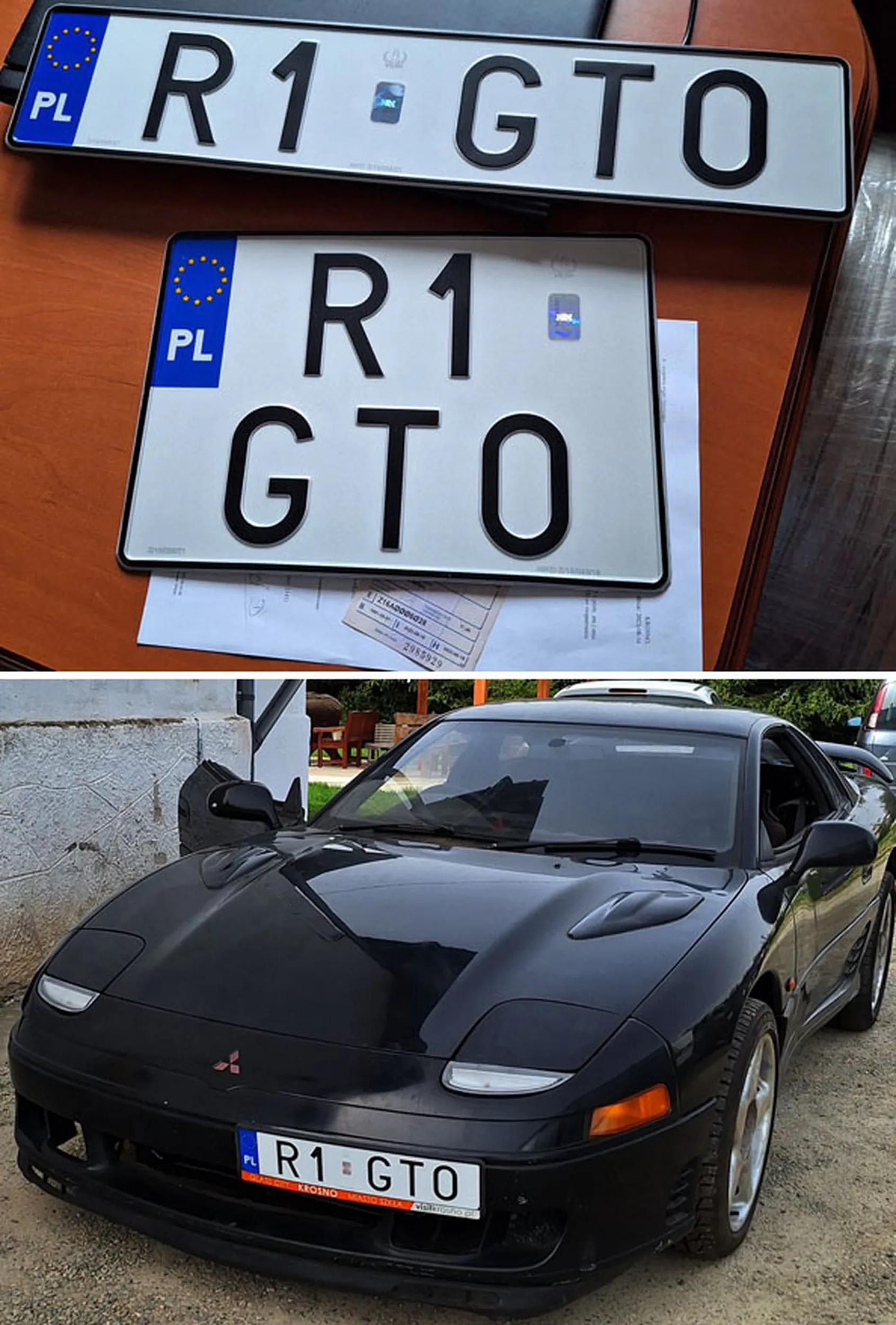 Fajny numer, blacha R1 GTO