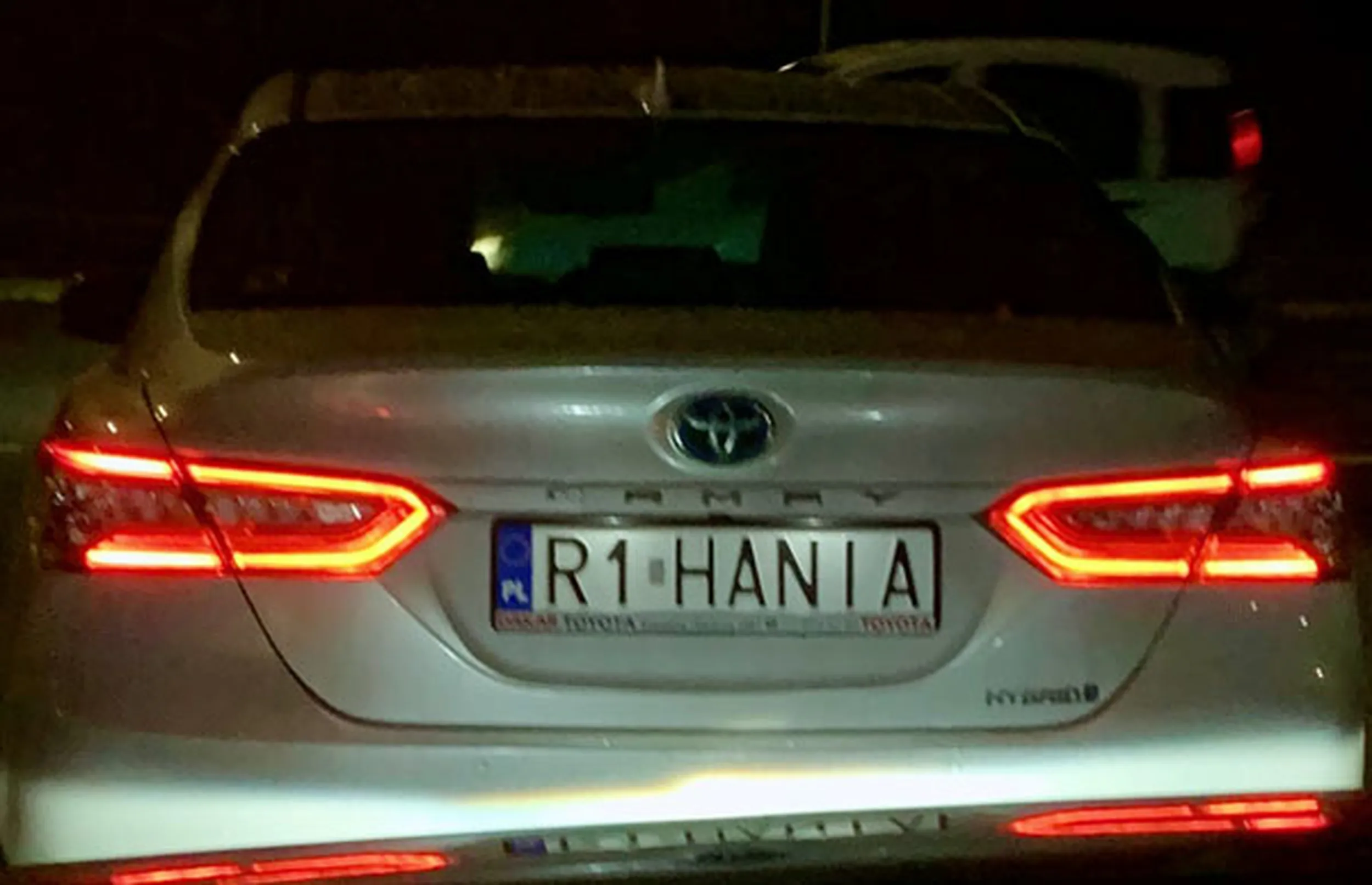 Fajny numer, blacha R1 HANIA