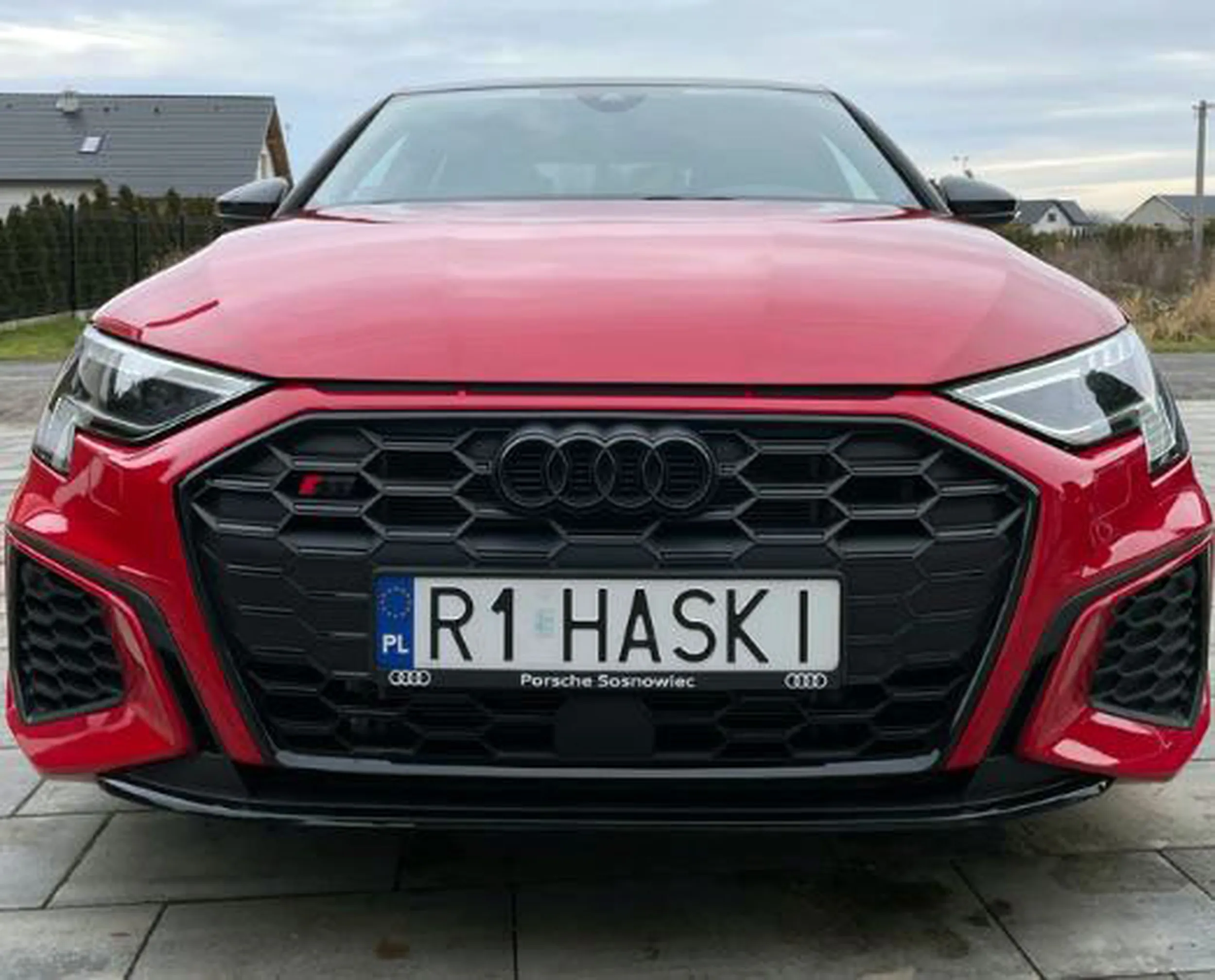 Fajny numer, blacha R1 HASKI