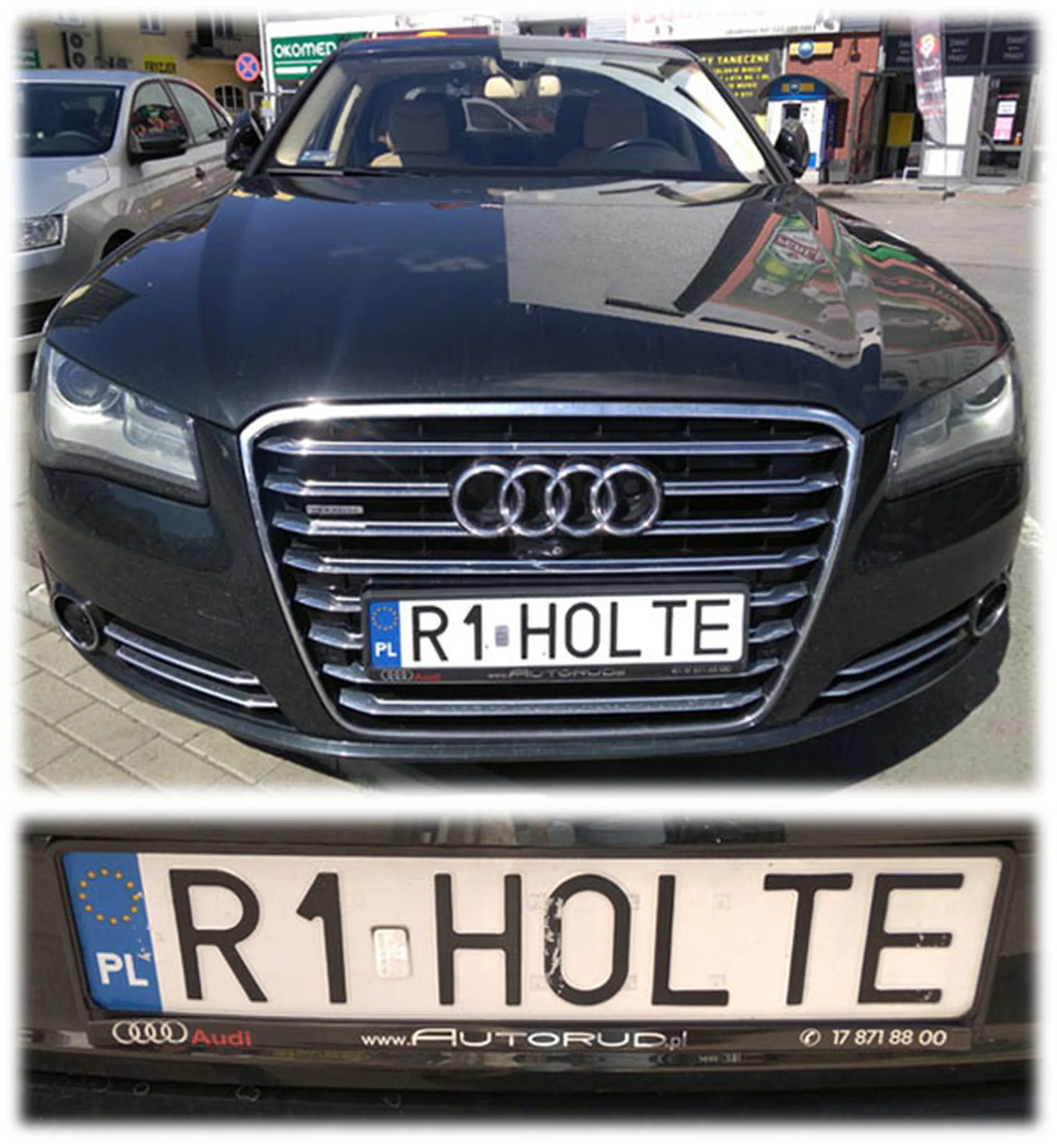 Fajny numer, blacha R1 HOLTE