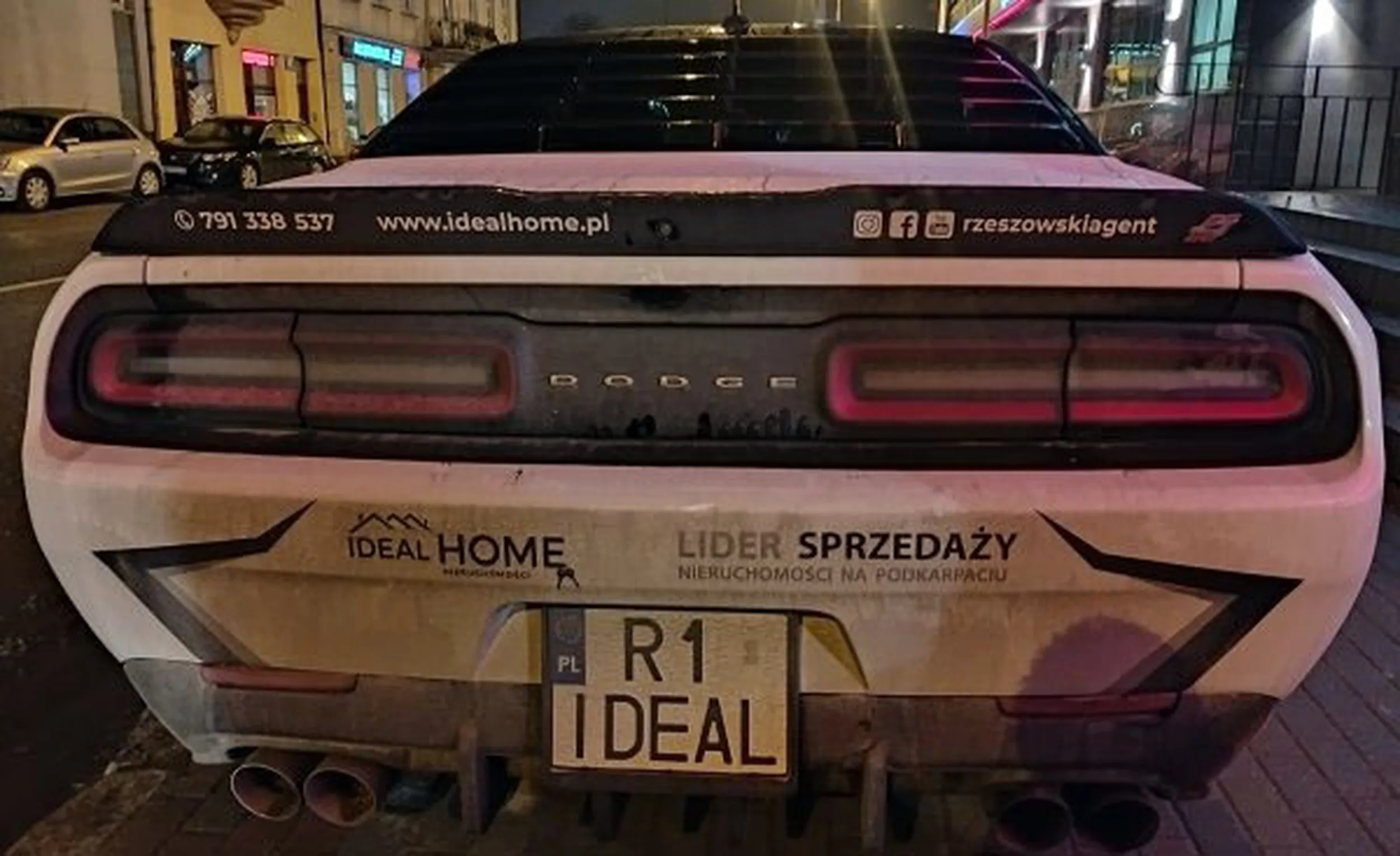 Fajny numer, blacha R1 IDEAL