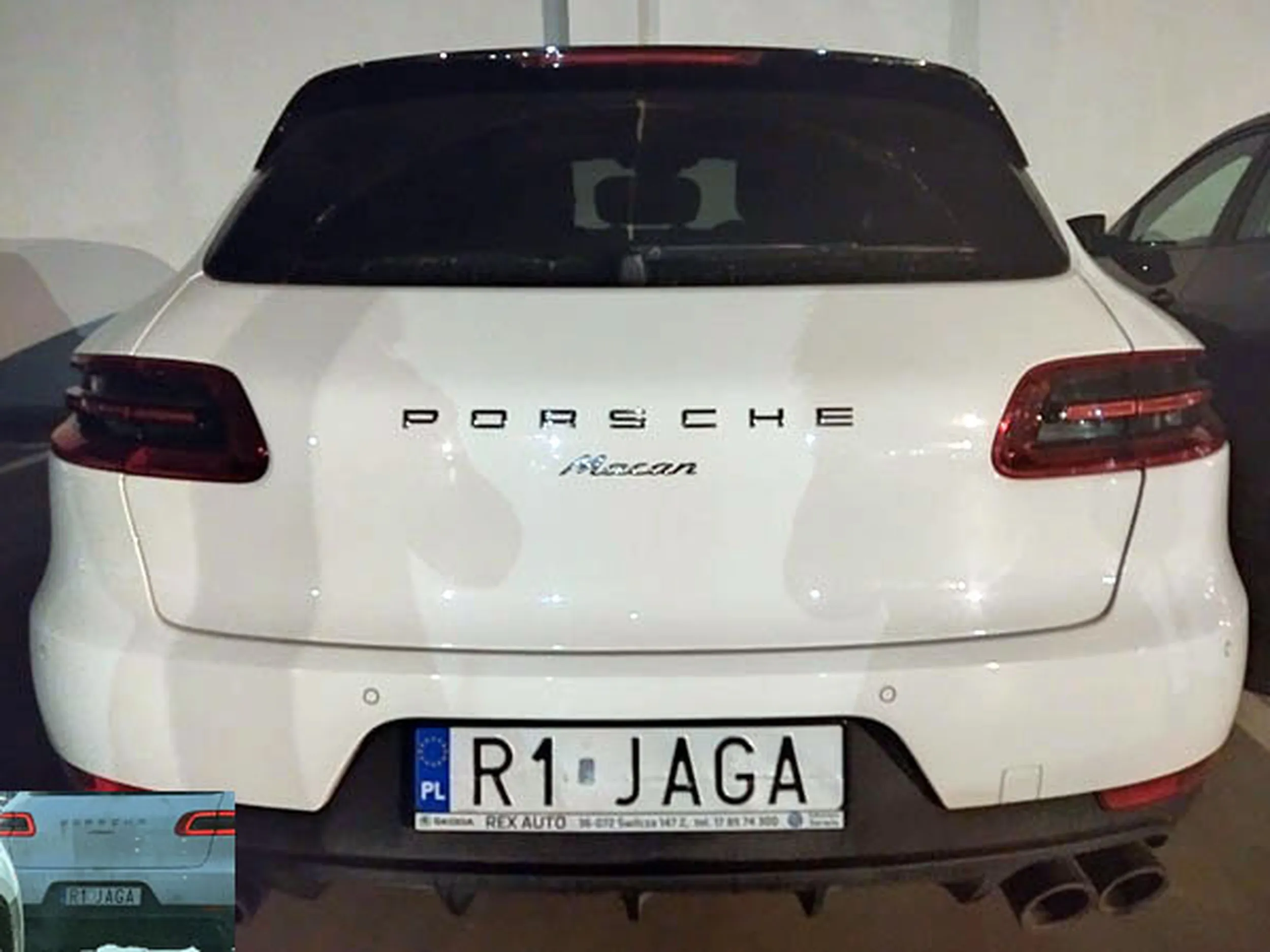 Fajny numer, blacha R1 JAGA