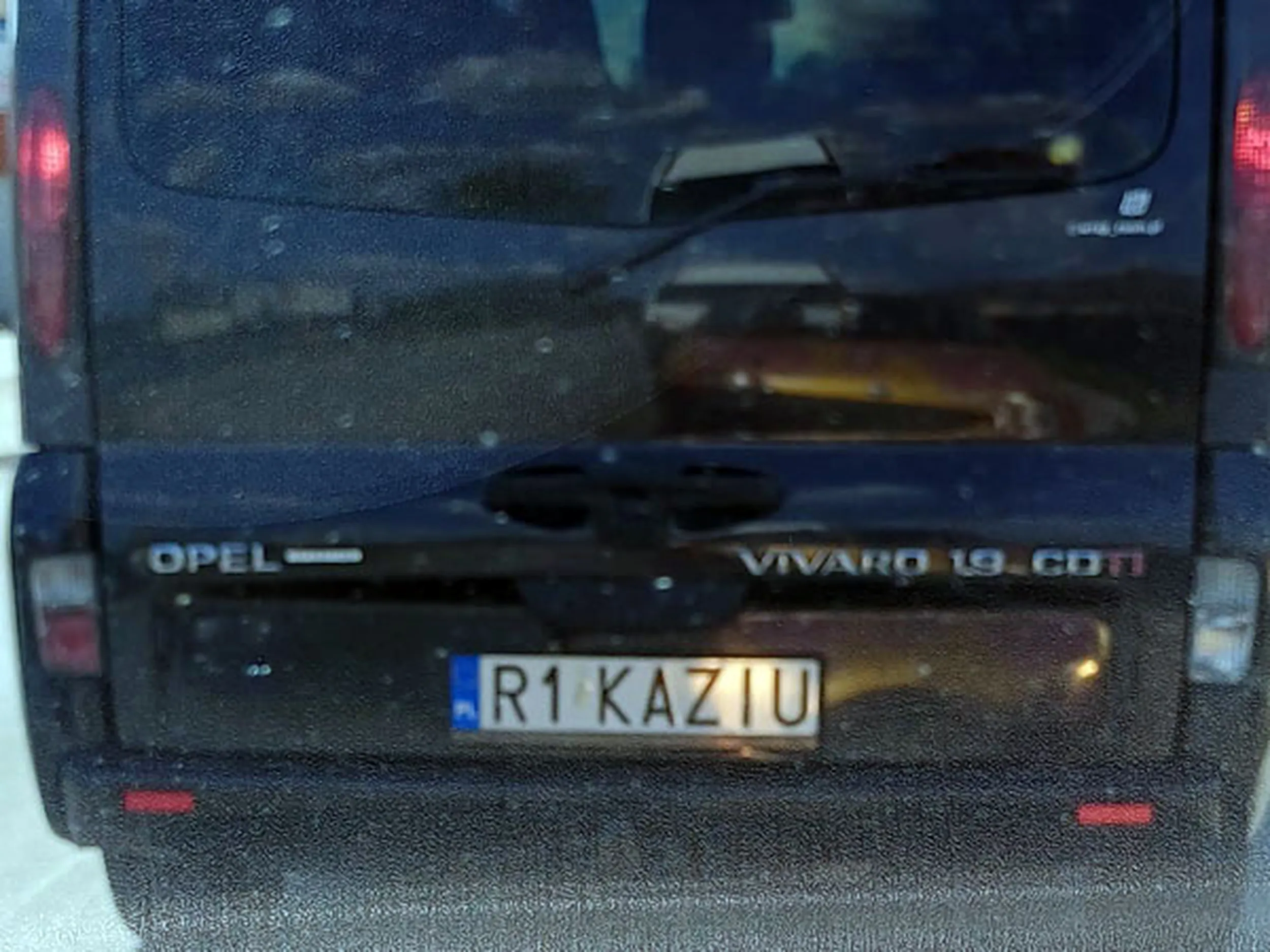 Fajny numer, blacha R1 KAZIU