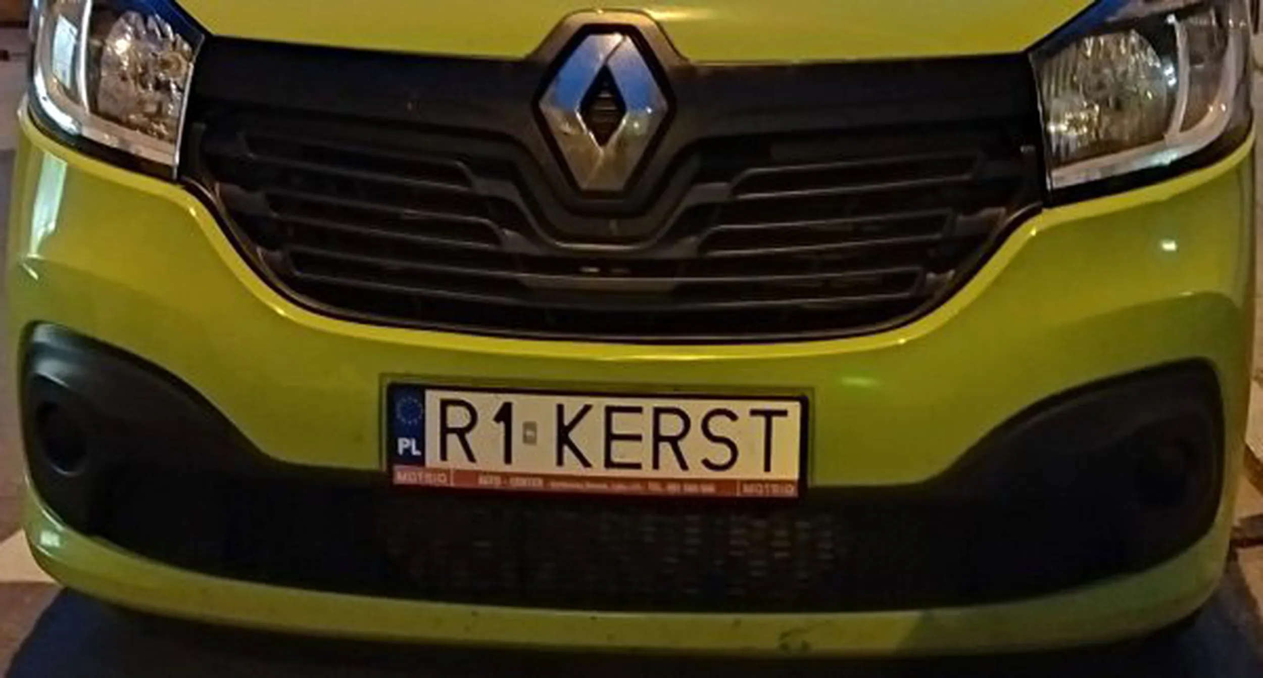 Fajny numer, blacha R1 KERST