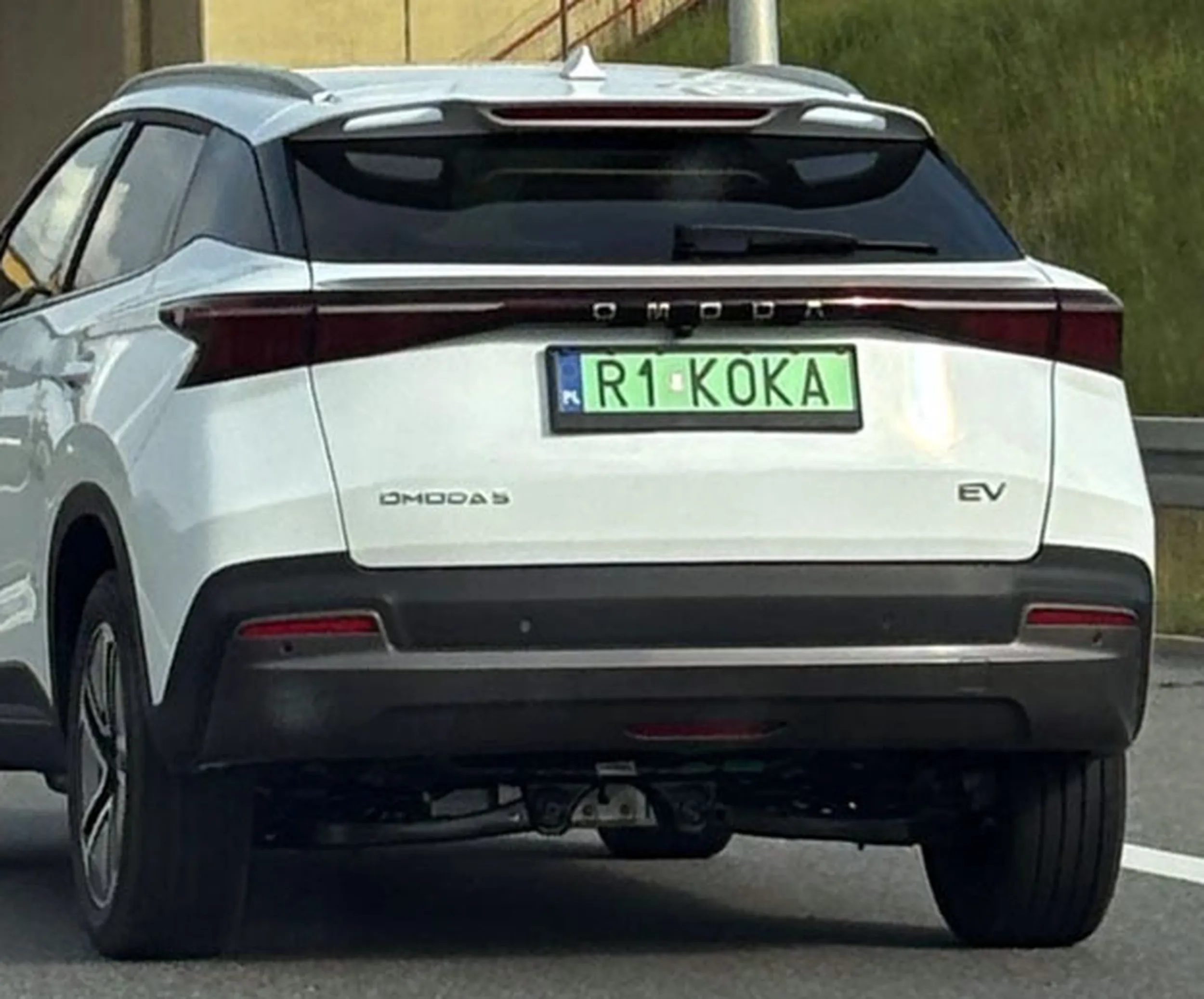 Fajny numer, blacha R1 KOKA