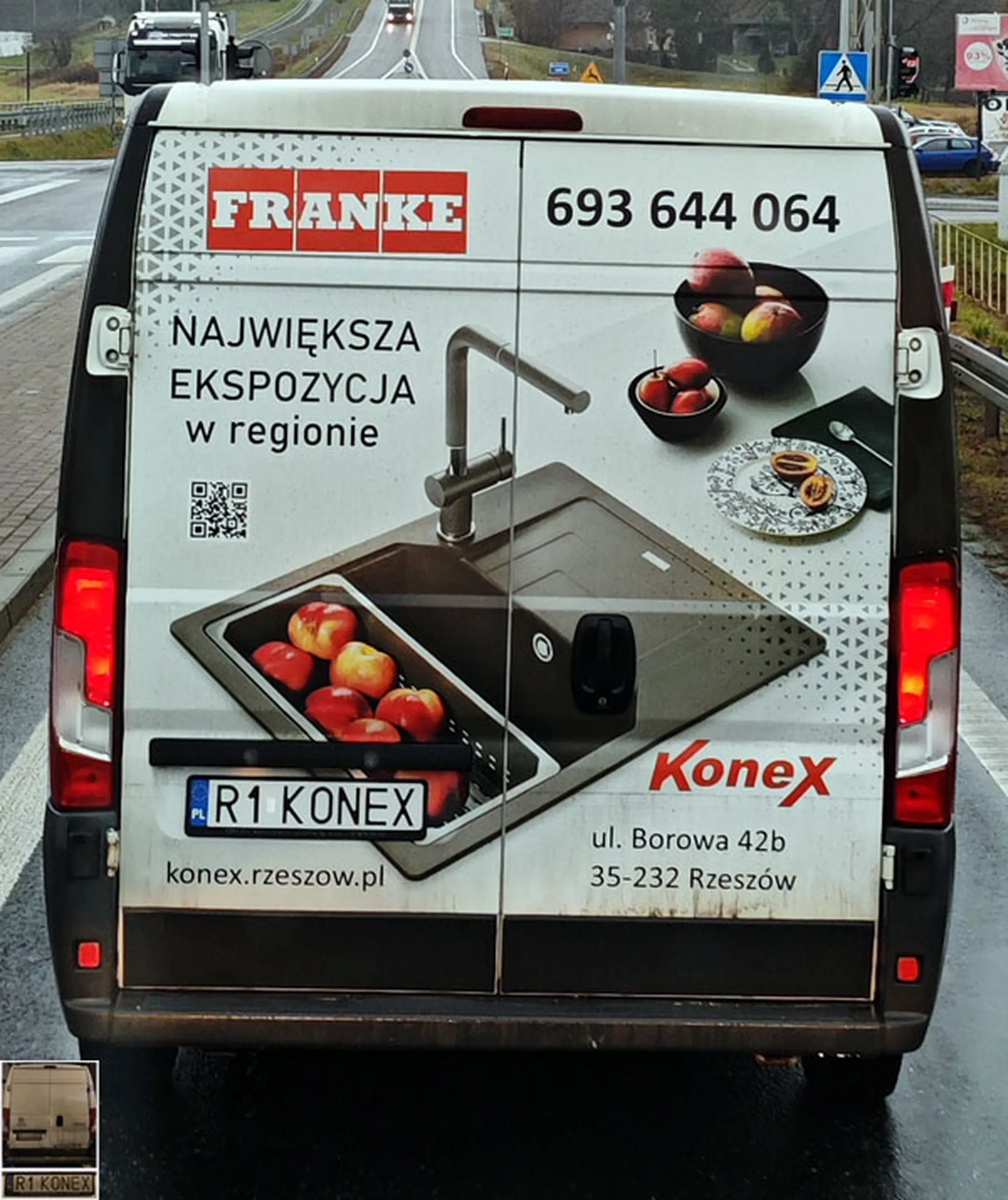 Fajny numer, blacha R1 KONEX