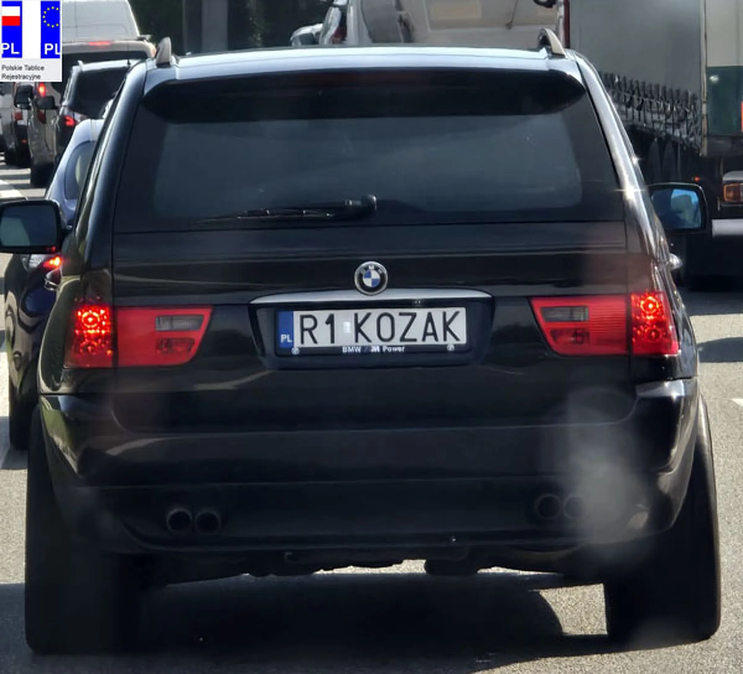 Fajny numer, blacha R1 KOZAK