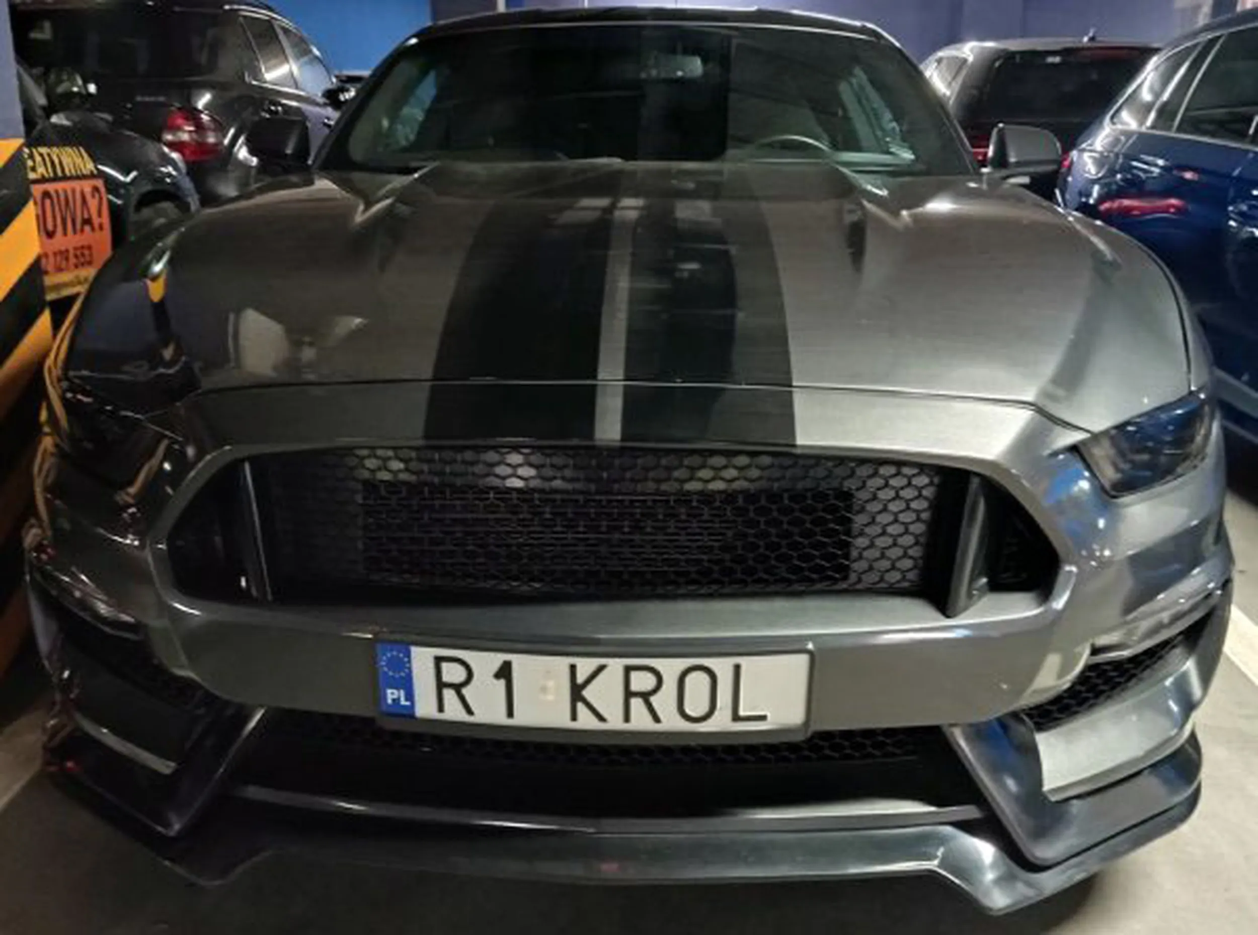 Fajny numer, blacha R1 KROL