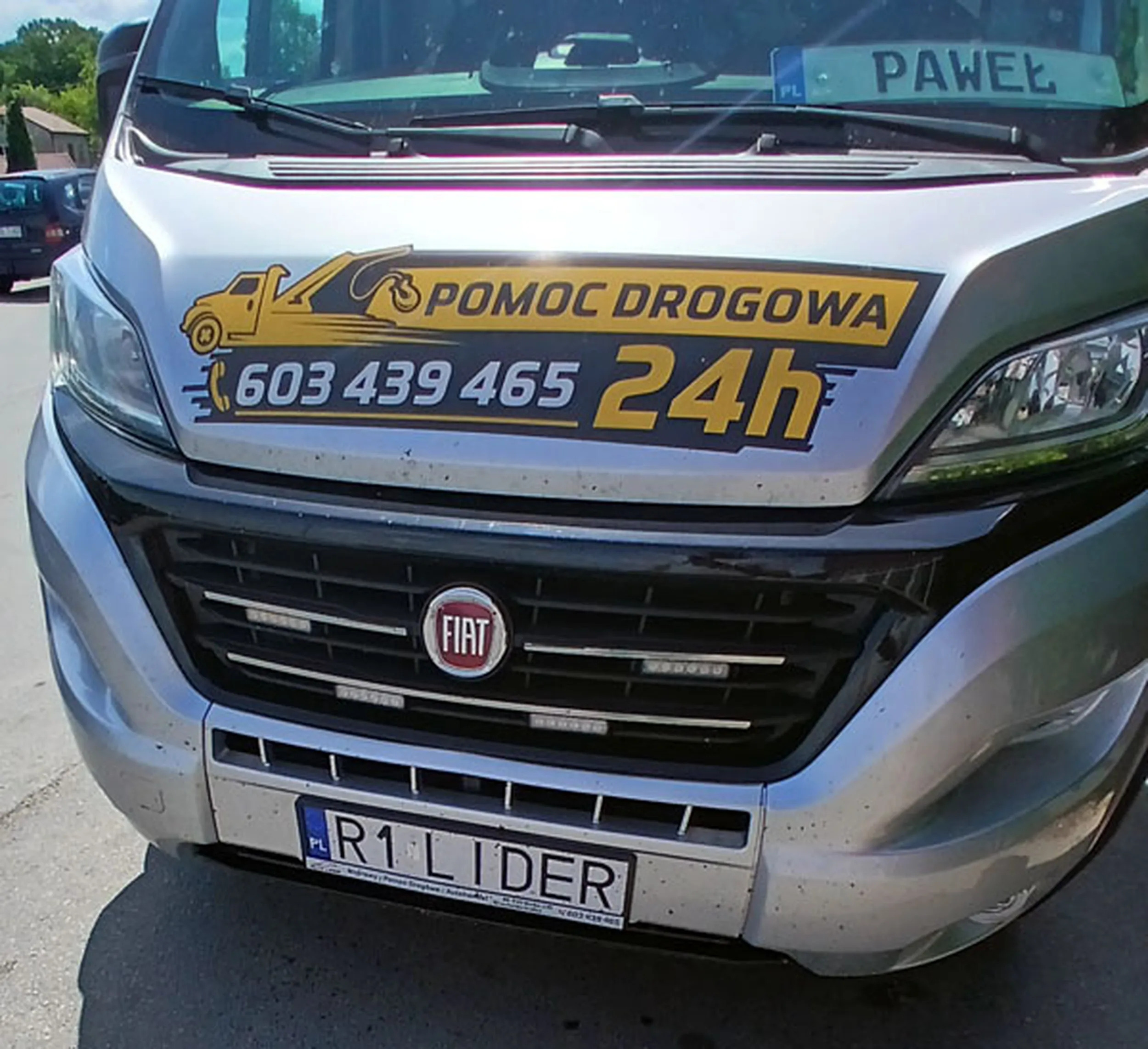 Fajny numer, blacha R1 LIDER