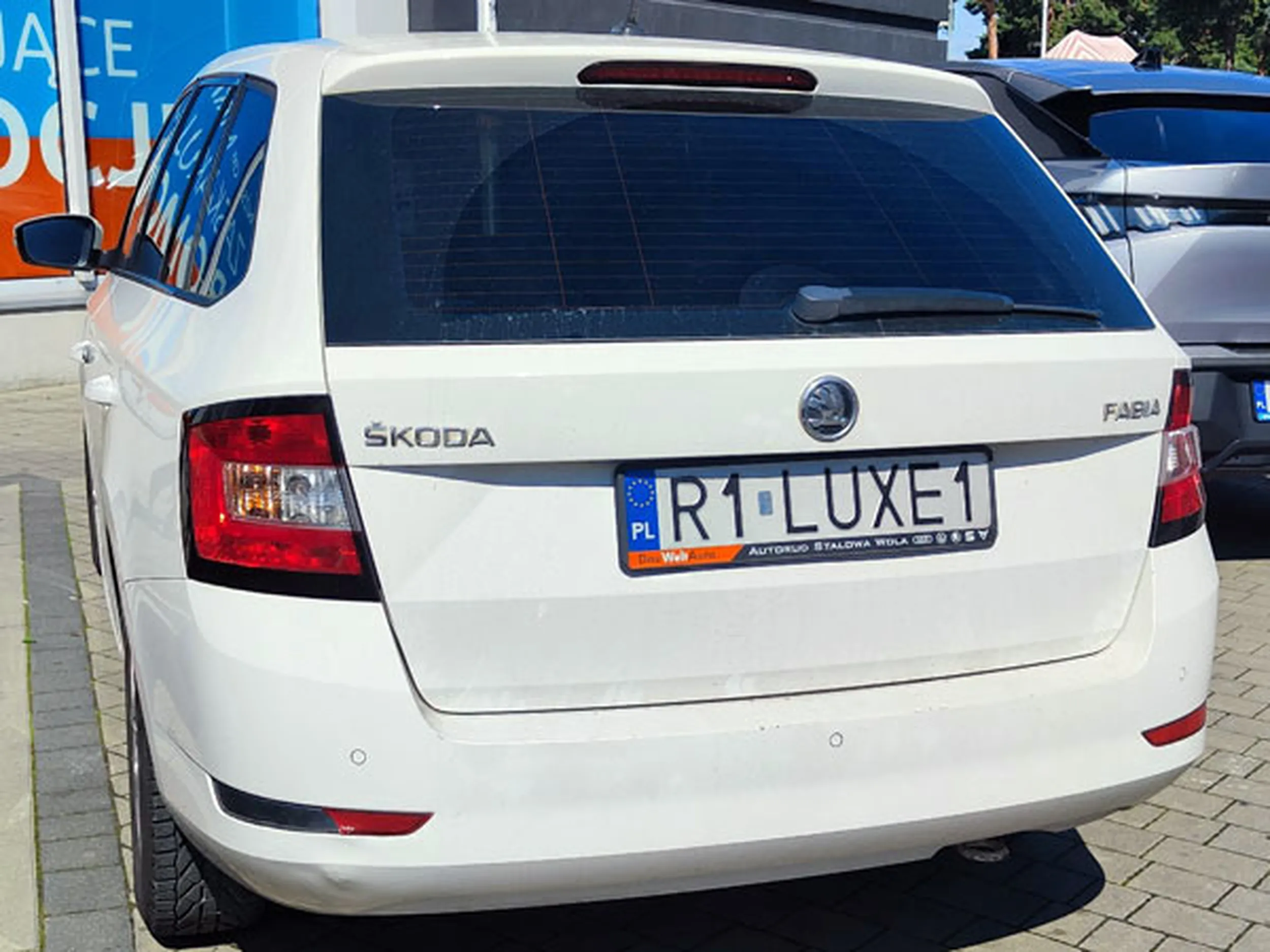 Fajny numer, blacha R1 LUXE1