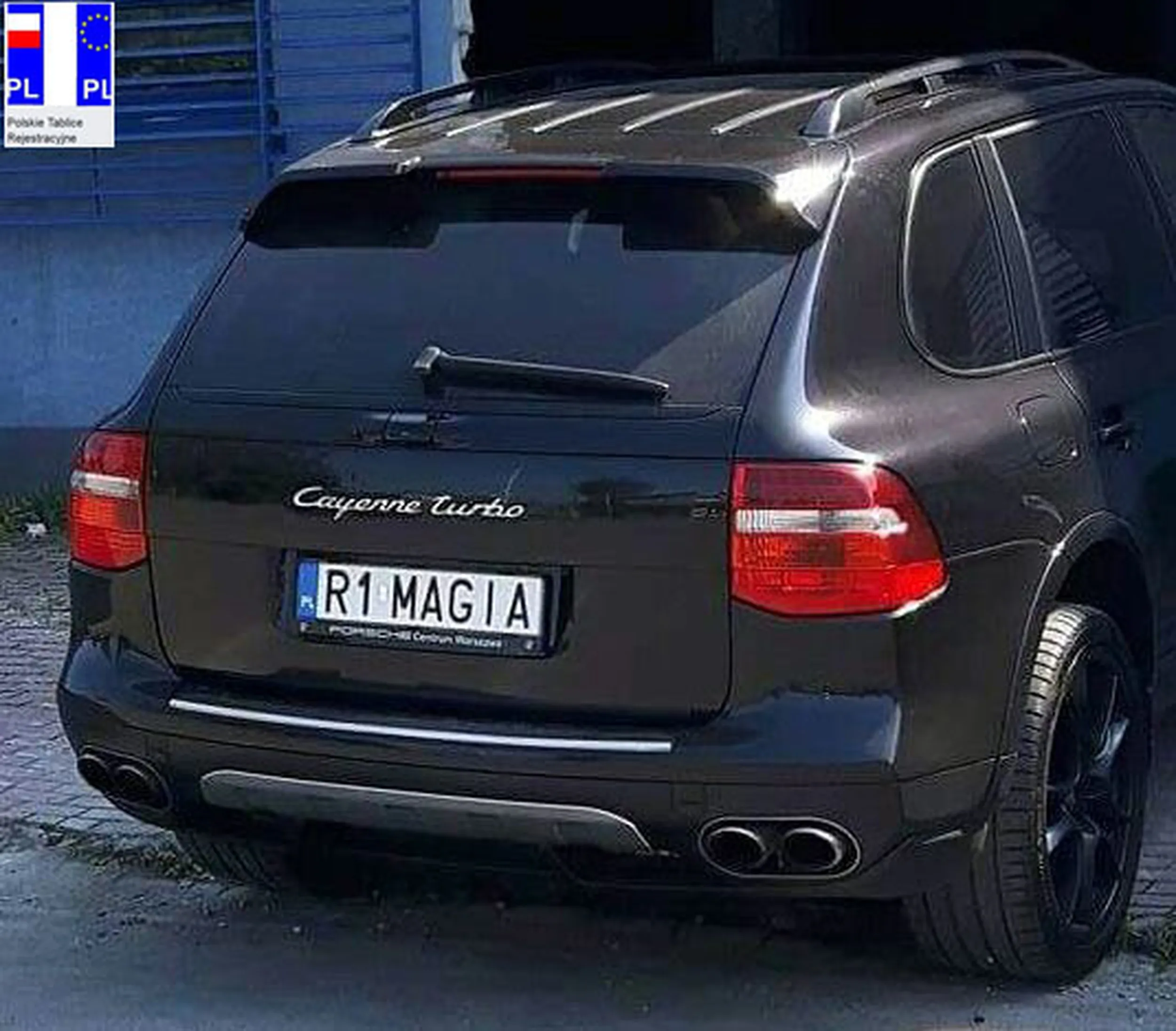 Fajny numer, blacha R1 MAGIA