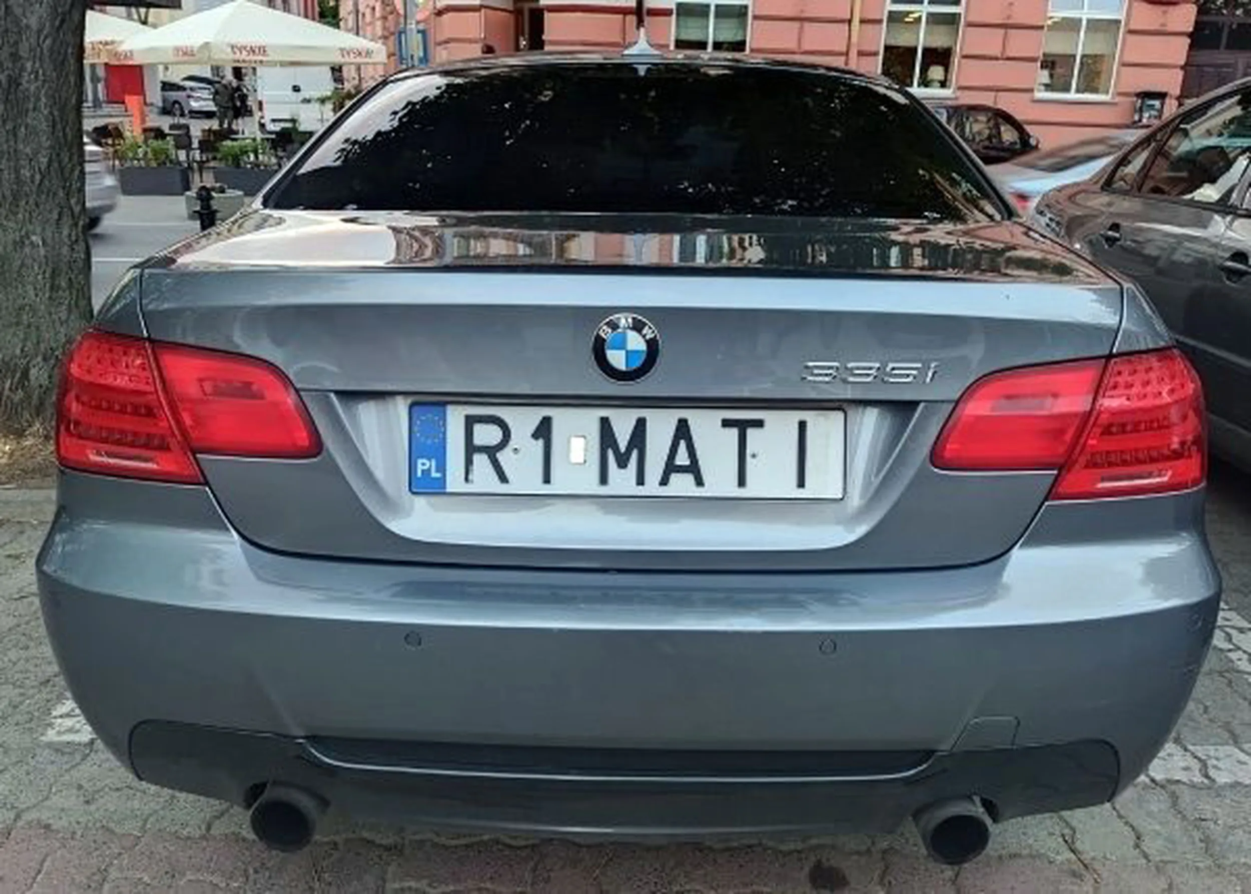 Fajny numer, blacha R1 MATI