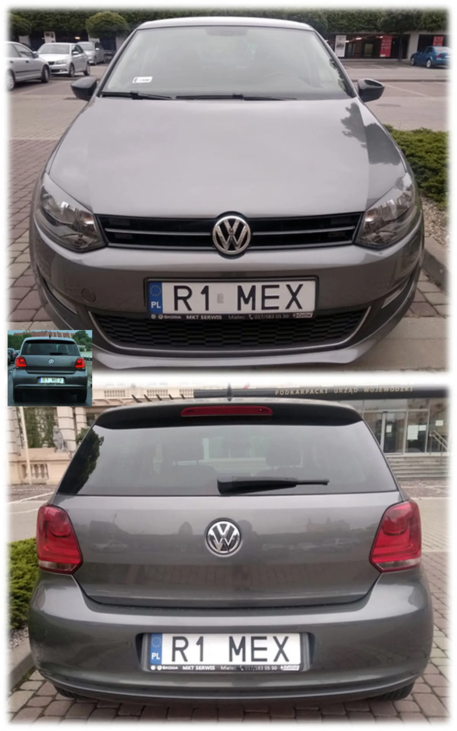 Fajny numer, blacha R1 MEX