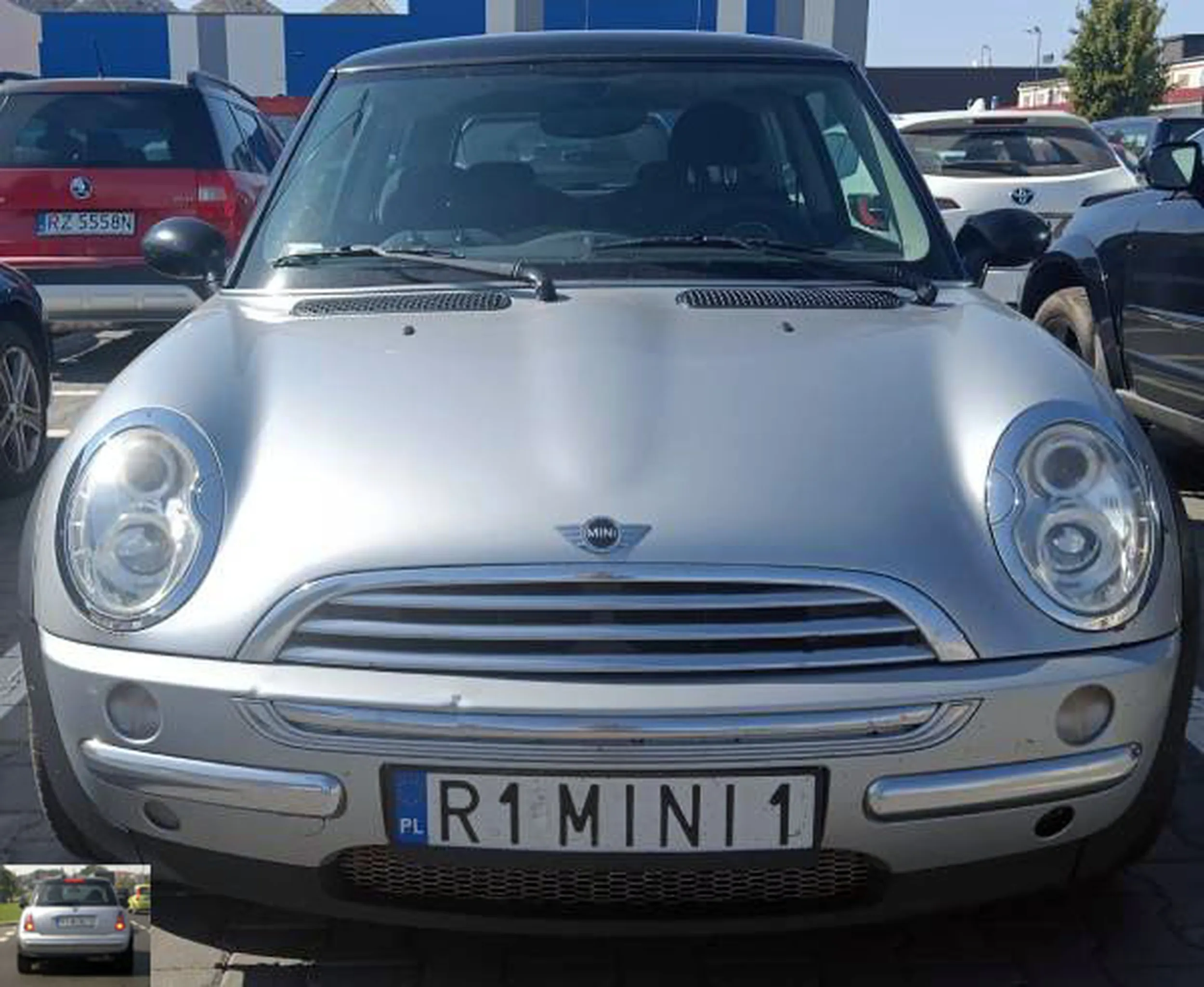 Fajny numer, blacha R1 MINI1