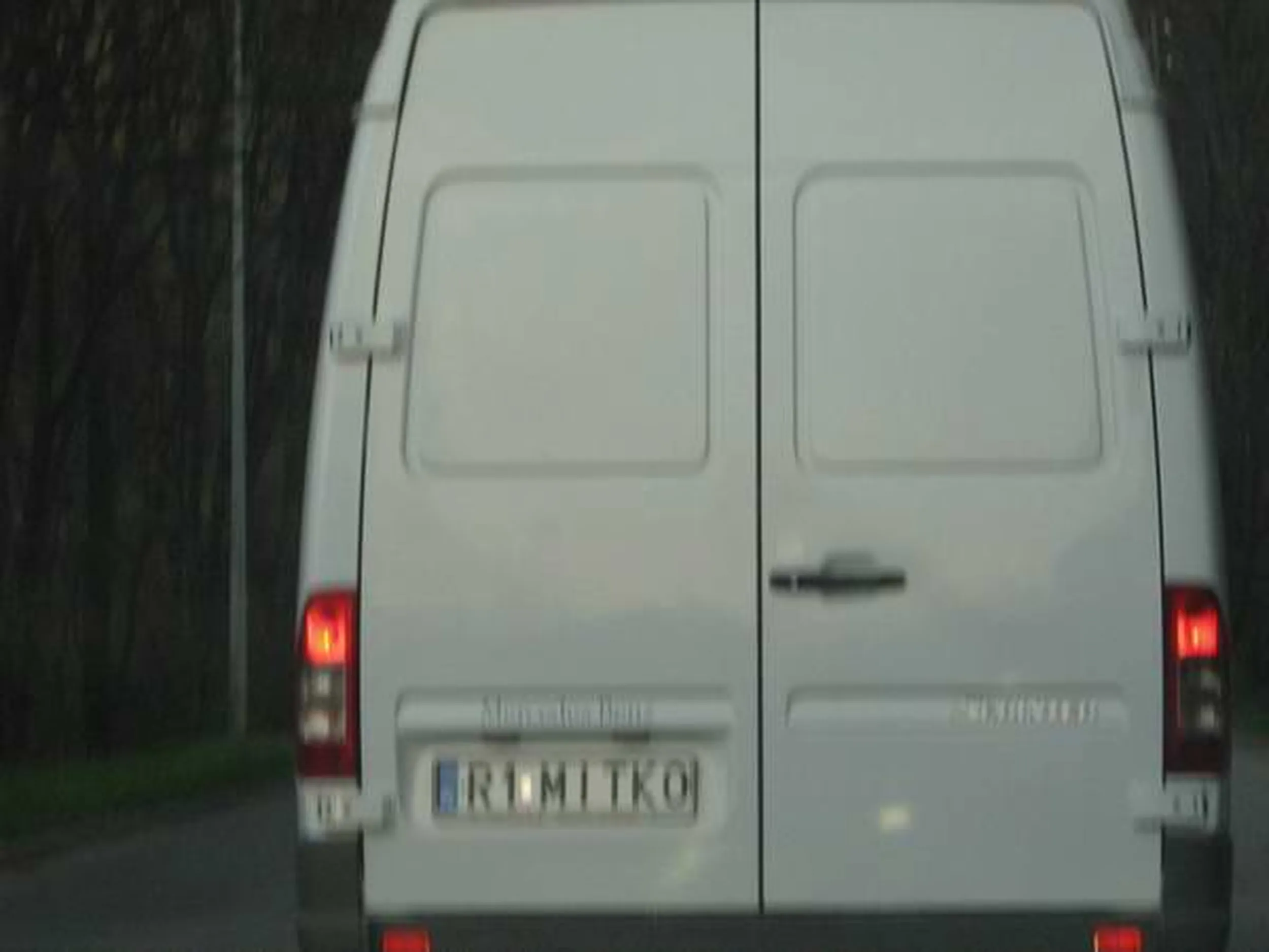 Fajny numer, blacha R1 MITKO