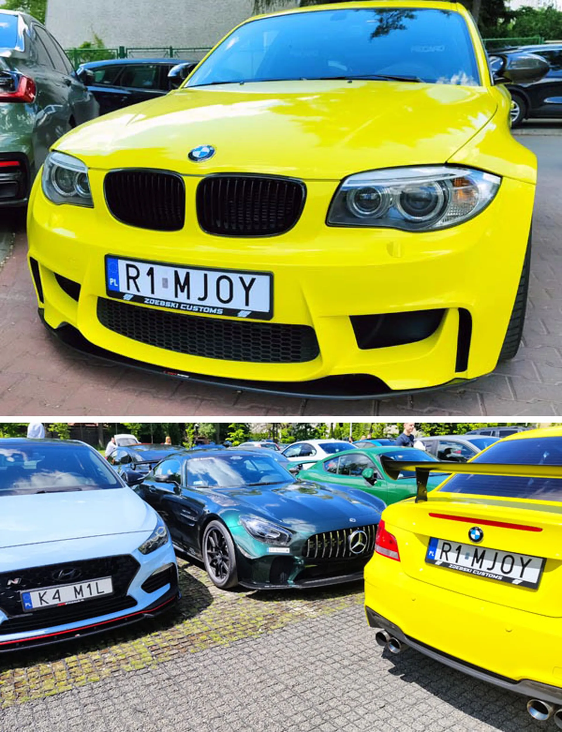 Fajny numer, blacha R1 MJOY